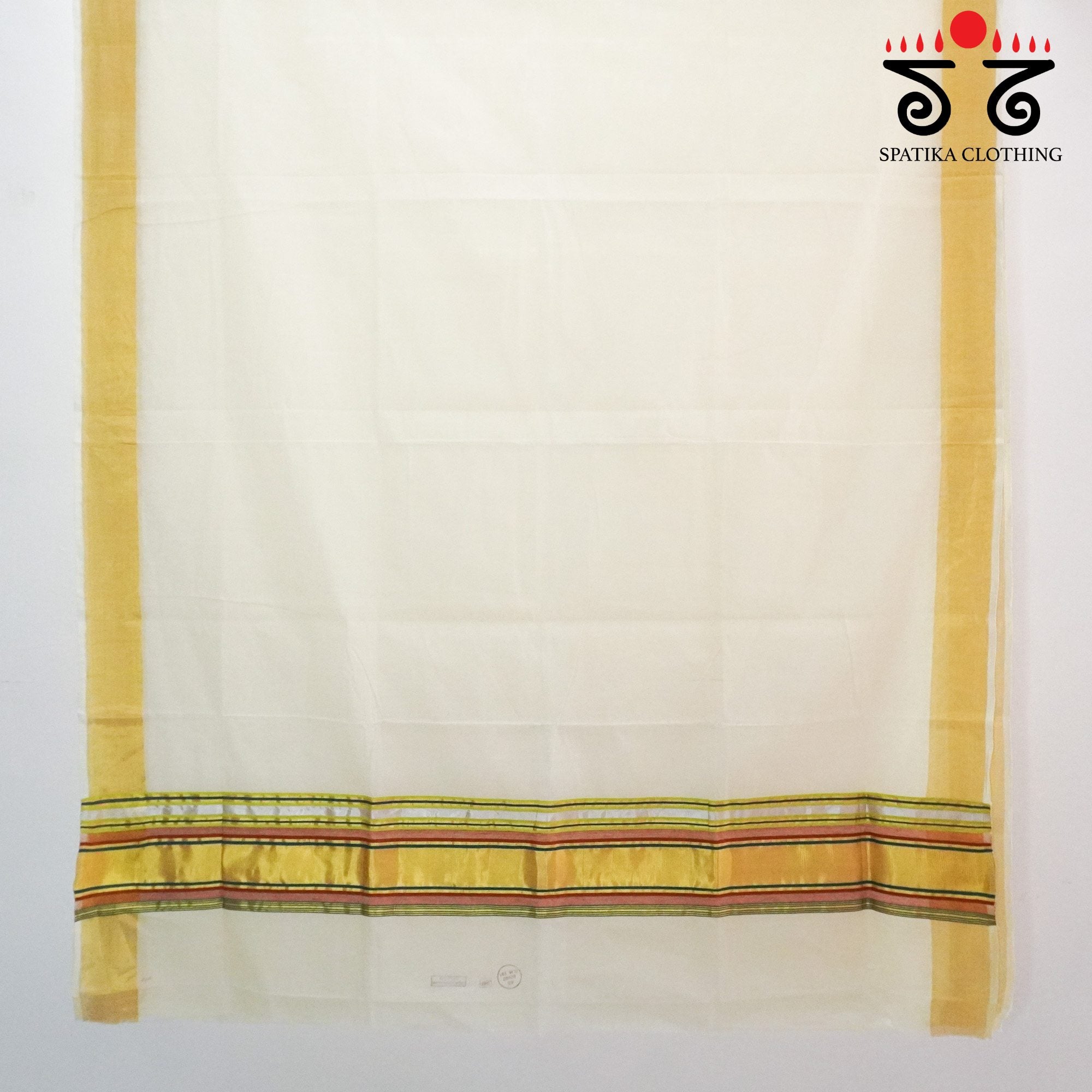 Kerala Kasavu Handloom Cotton Saree