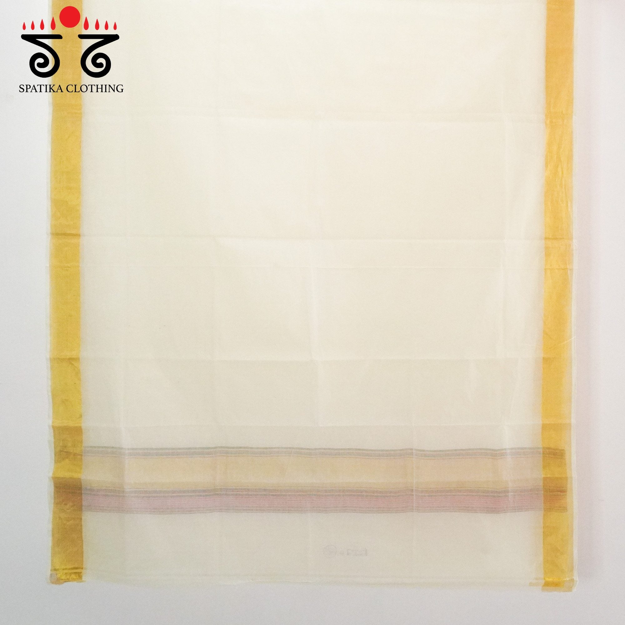 Kerala Kasavu Handloom Cotton Saree