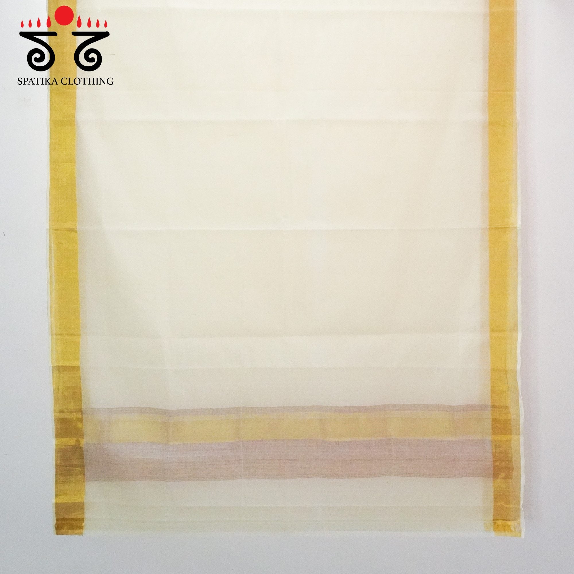 Kerala Kasavu Handloom Cotton Saree