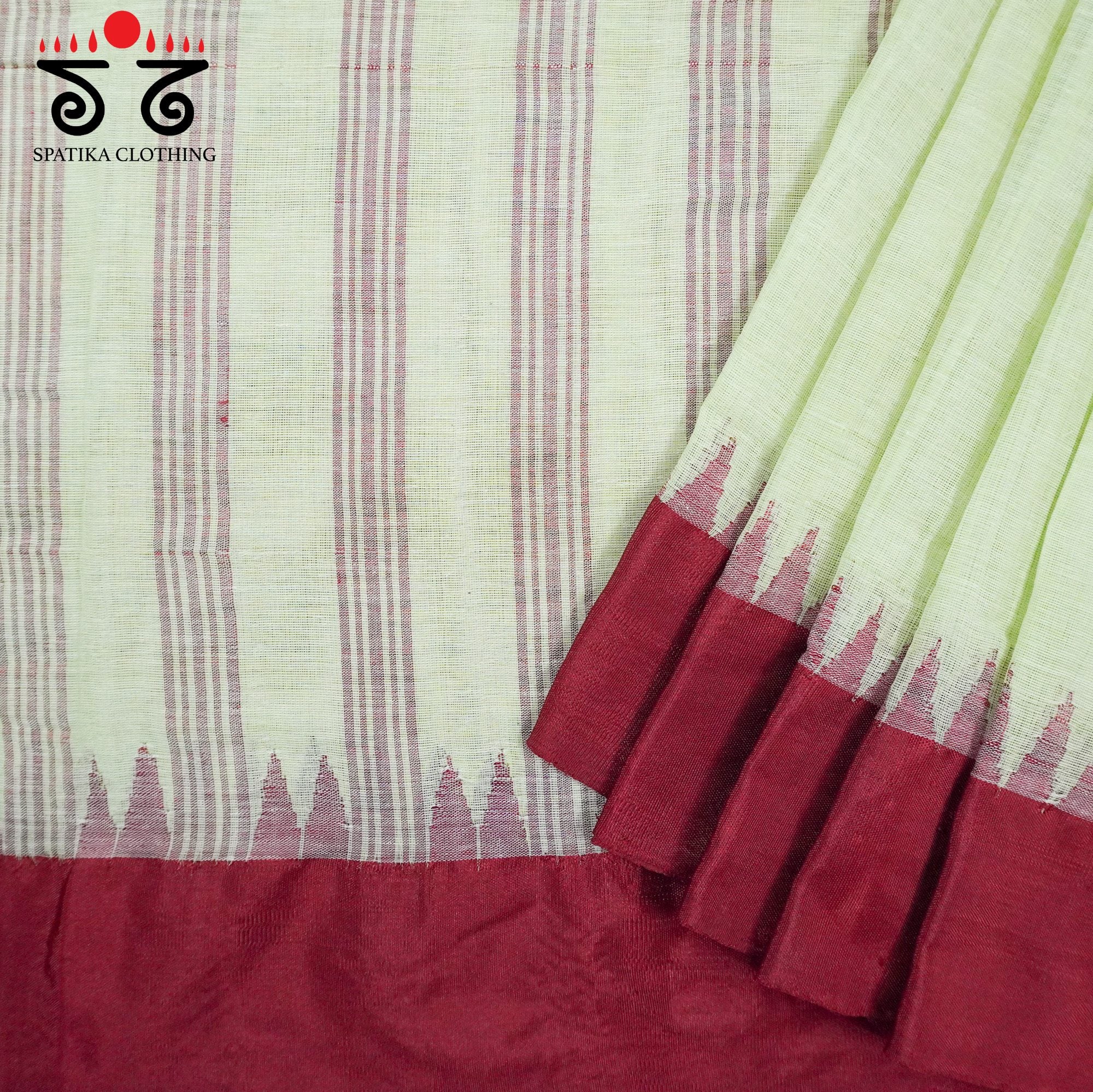 Ponduru Handspun Saree - Pen-Kalamkari Blouse