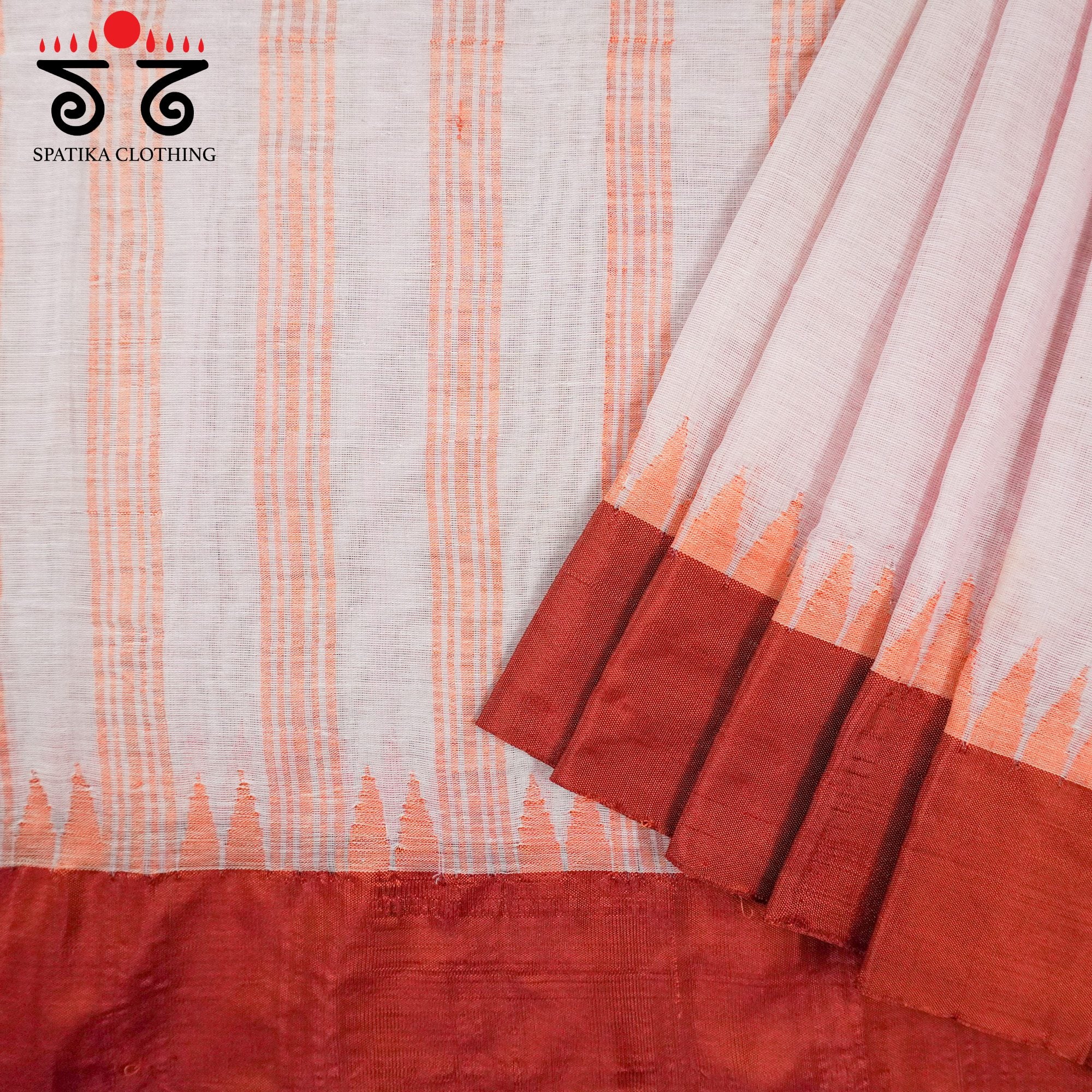 Ponduru Handspun Saree - Pen Kalamkari Blouse