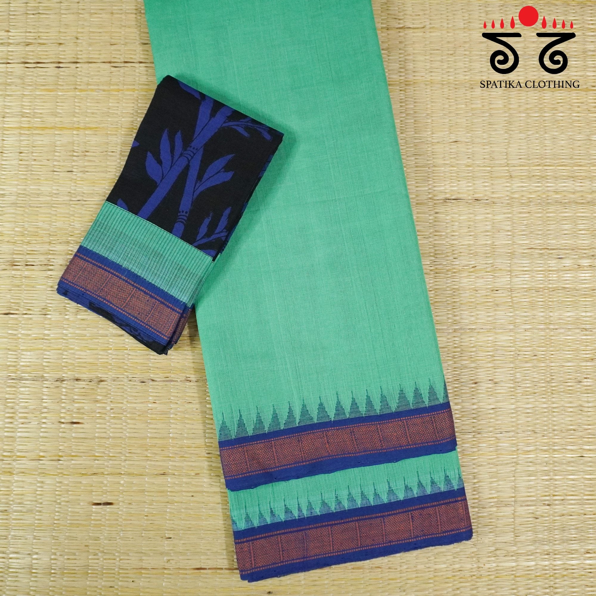 Ponduru Handspun Saree - Pen Kalamkari Blouse