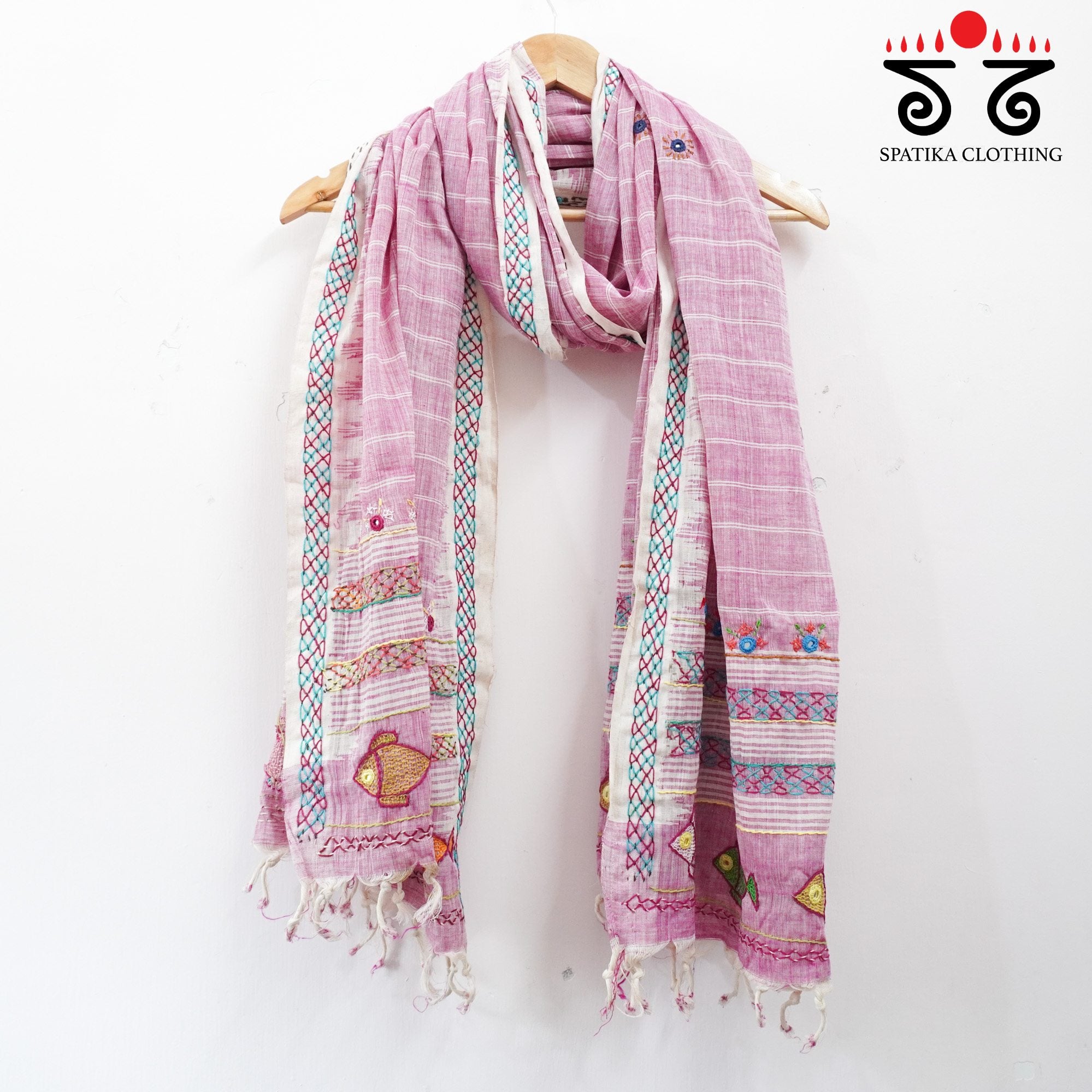Ponduru Hand Embroidered Dupatta