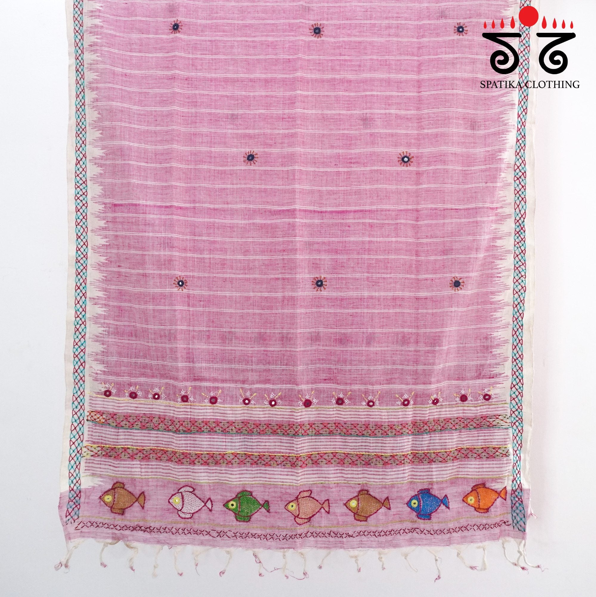 Ponduru Hand Embroidered Dupatta