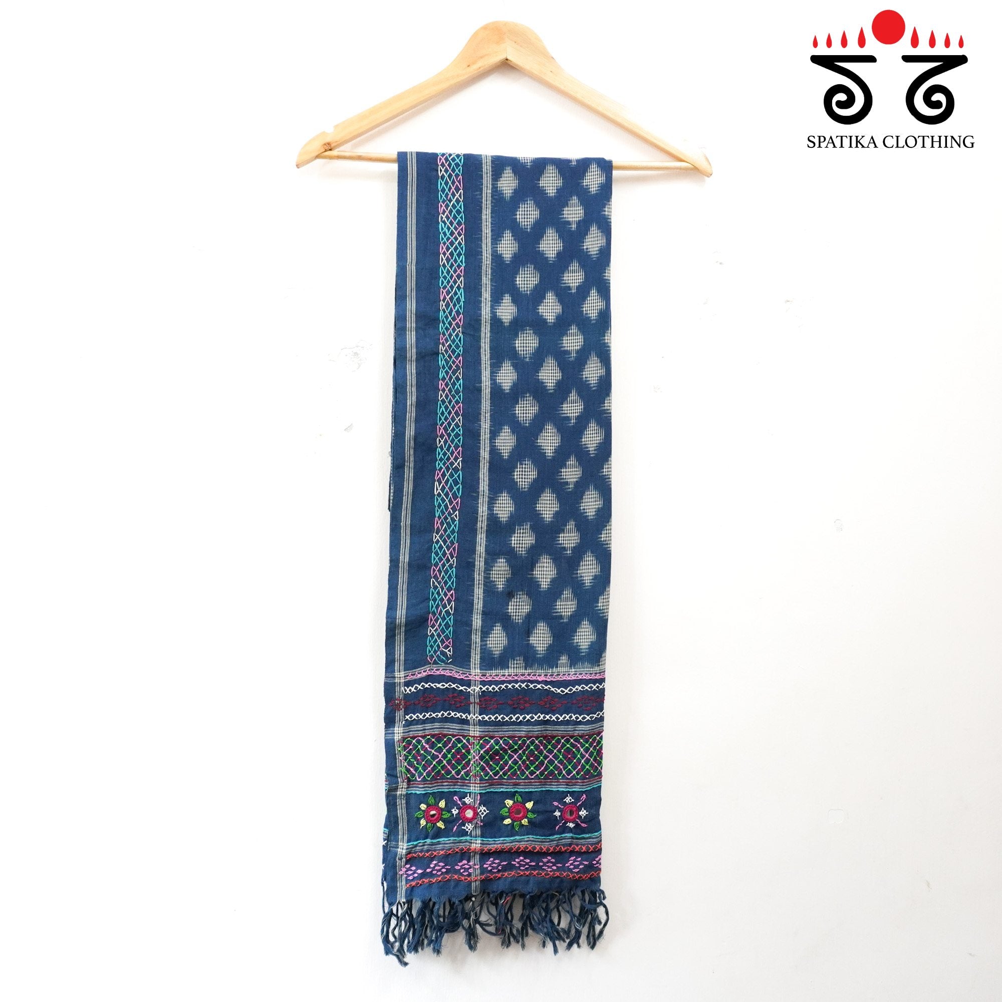 Telia-Lambani Hand Embroidered Dupatta