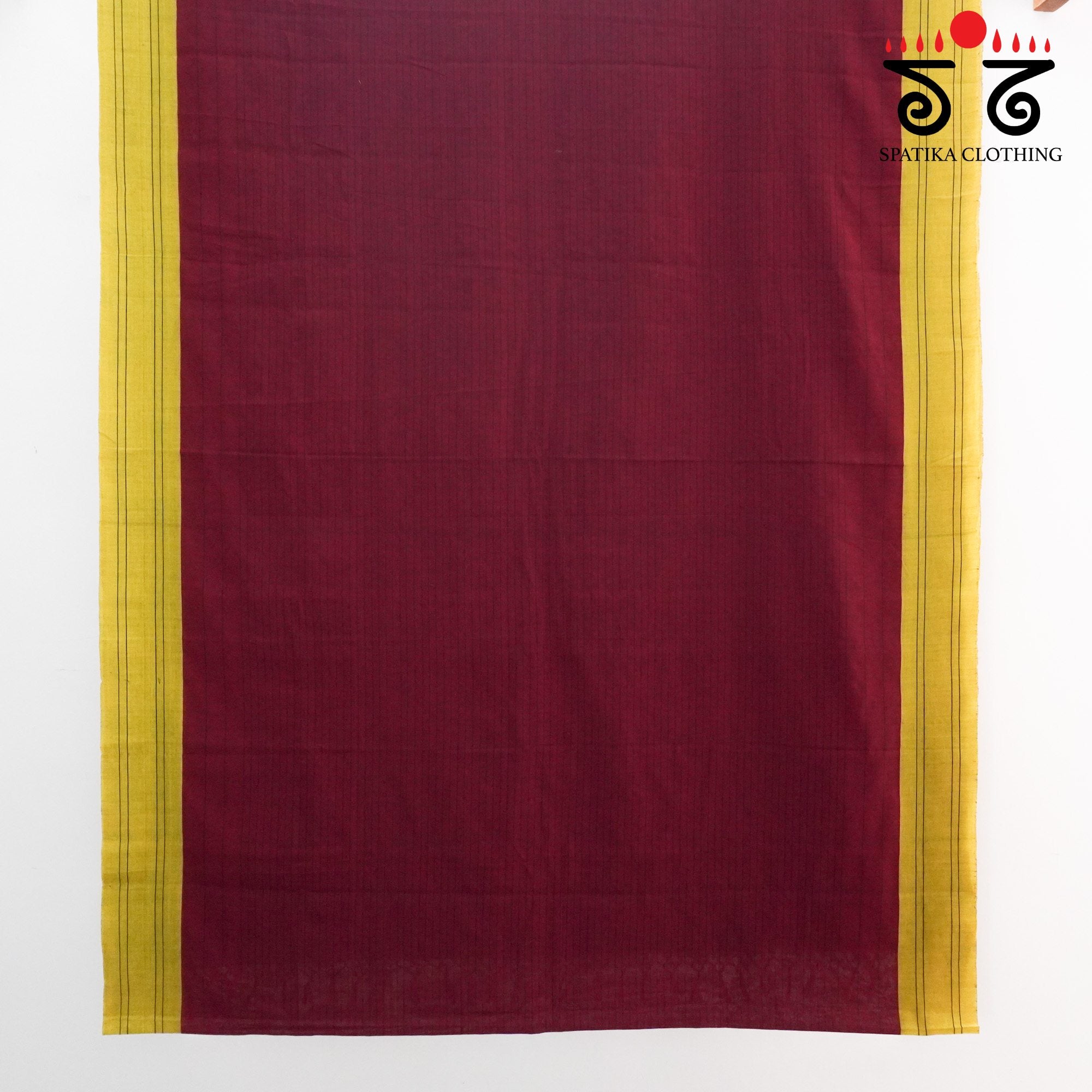 Red Ilkal Handwoven Cotton Saree - Special Edition