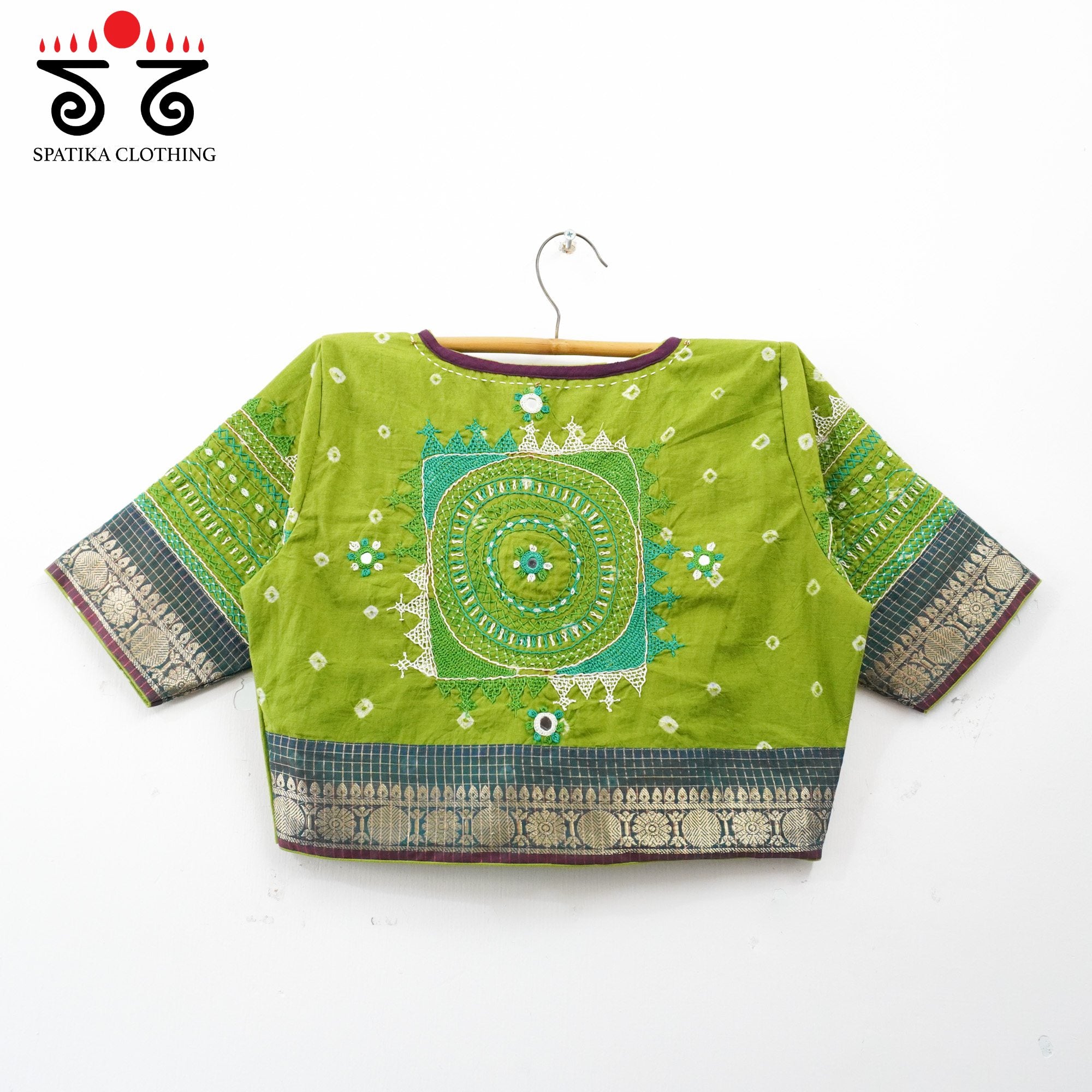 Festive Lambani Bandhani Handcrafted Blouse