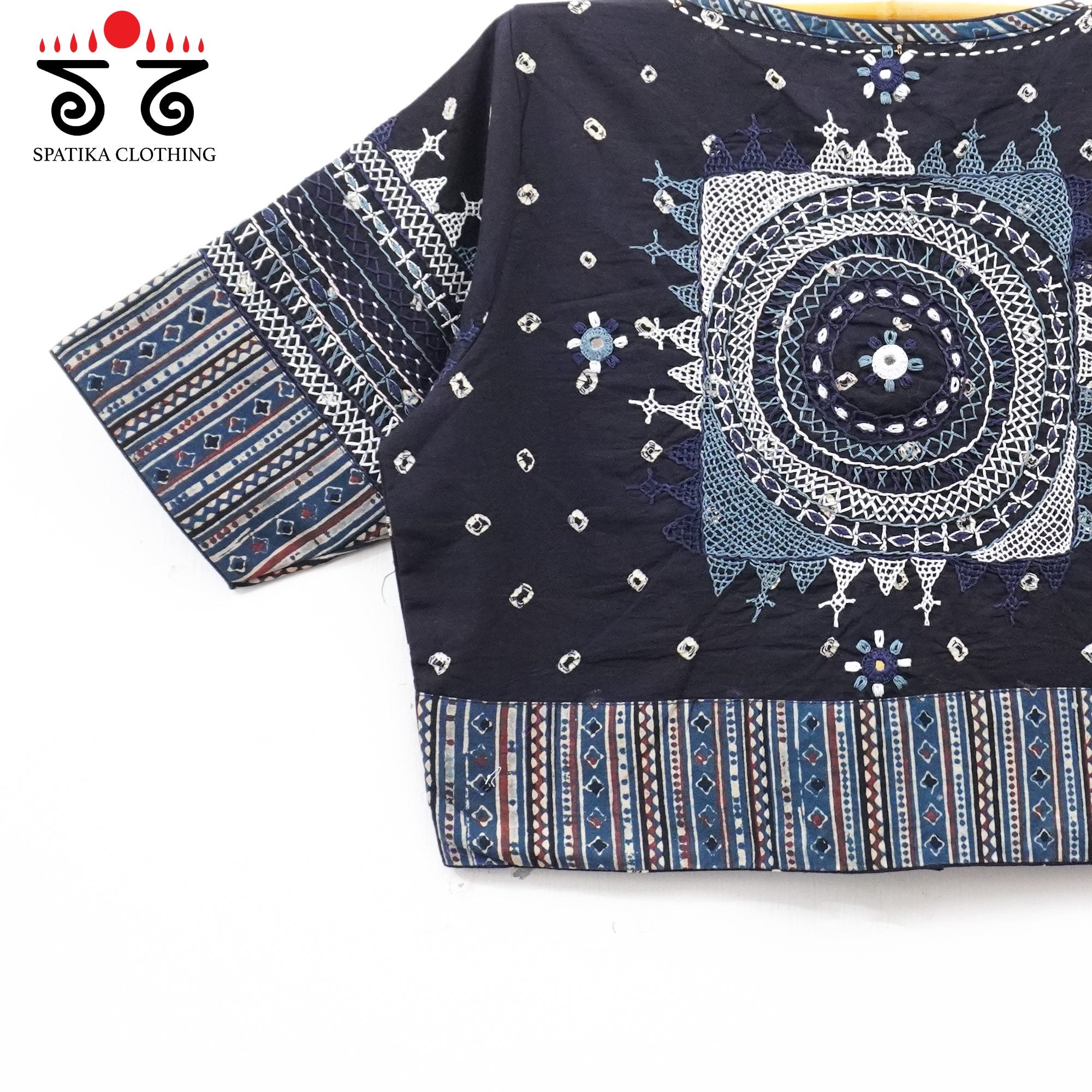 Festive Lambani Bandhani Handcrafted Blouse