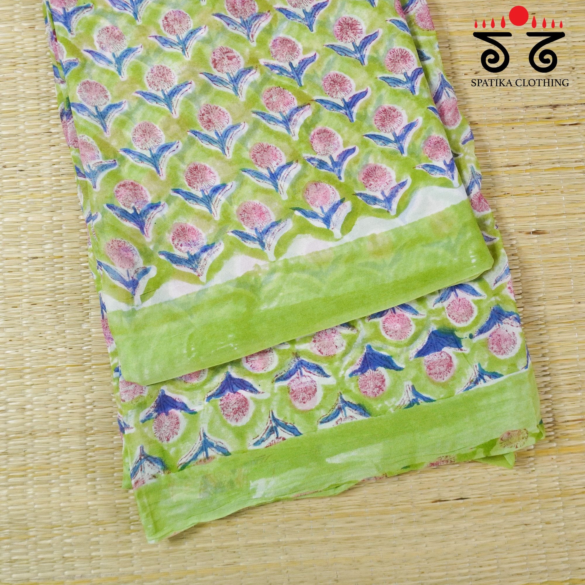 Bagru - Georgette Saree