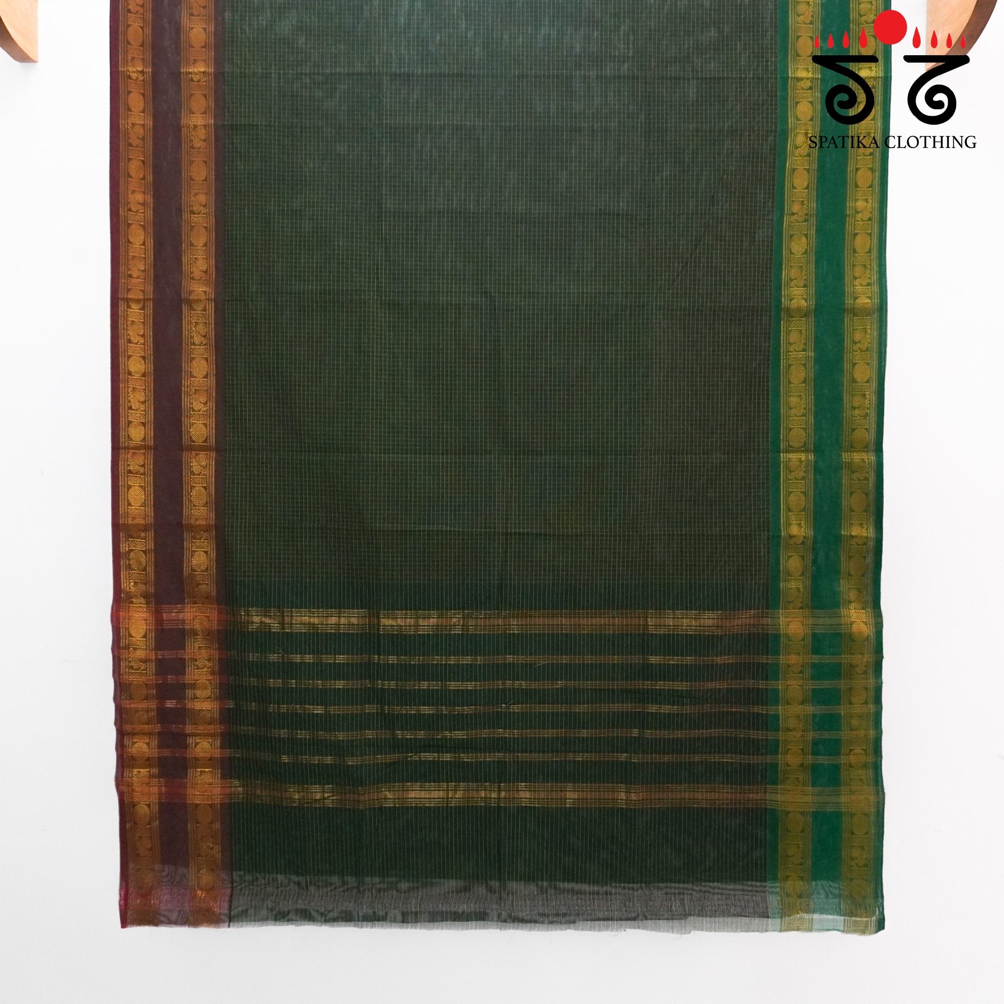 Green Chettinad Cotton Saree