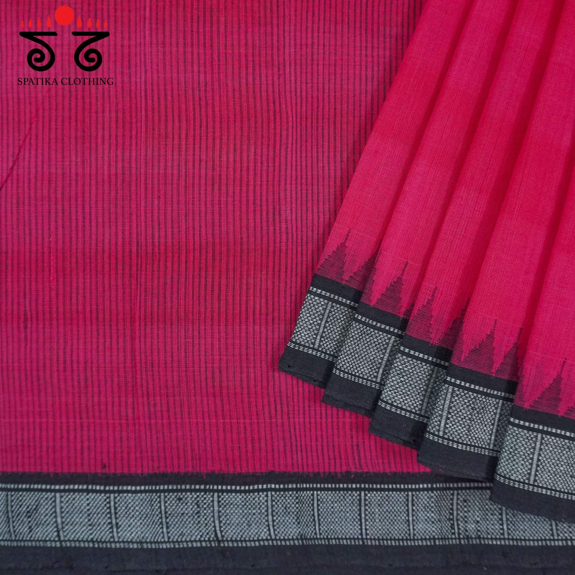 Ponduru Handspun Cotton Saree New!