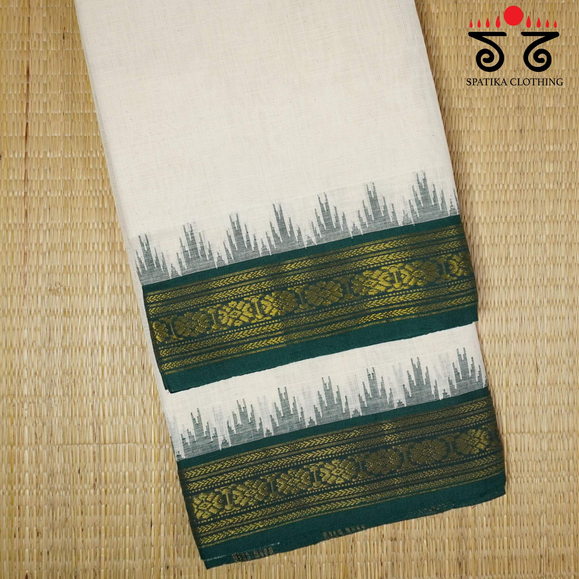Ponduru Handspun Cotton Saree New!