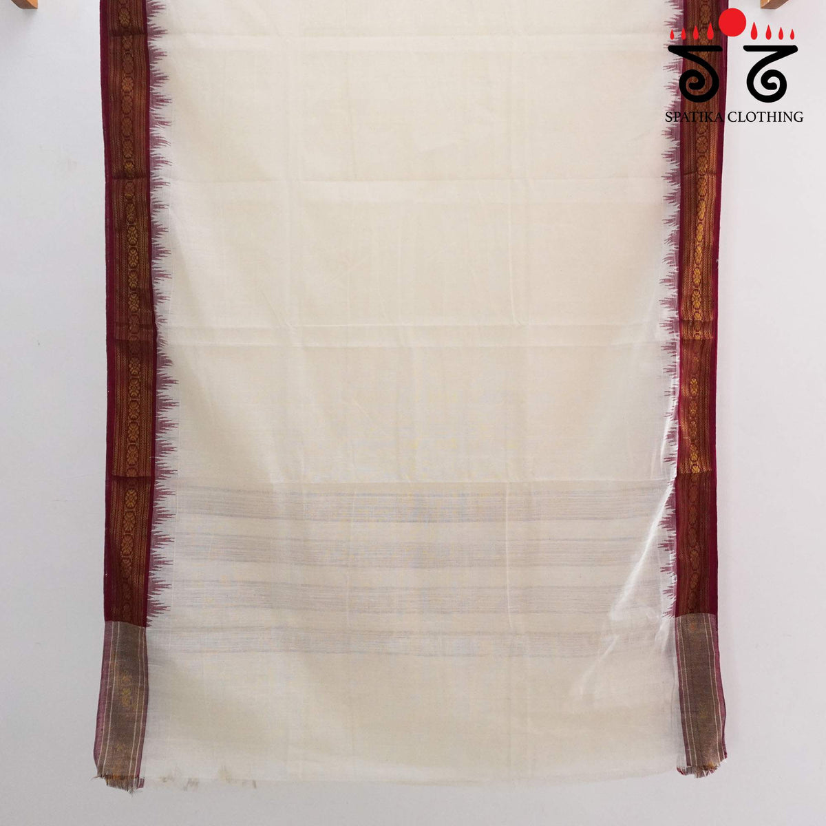 Ponduru Handspun Saree - Pen Kalamkari Blouse