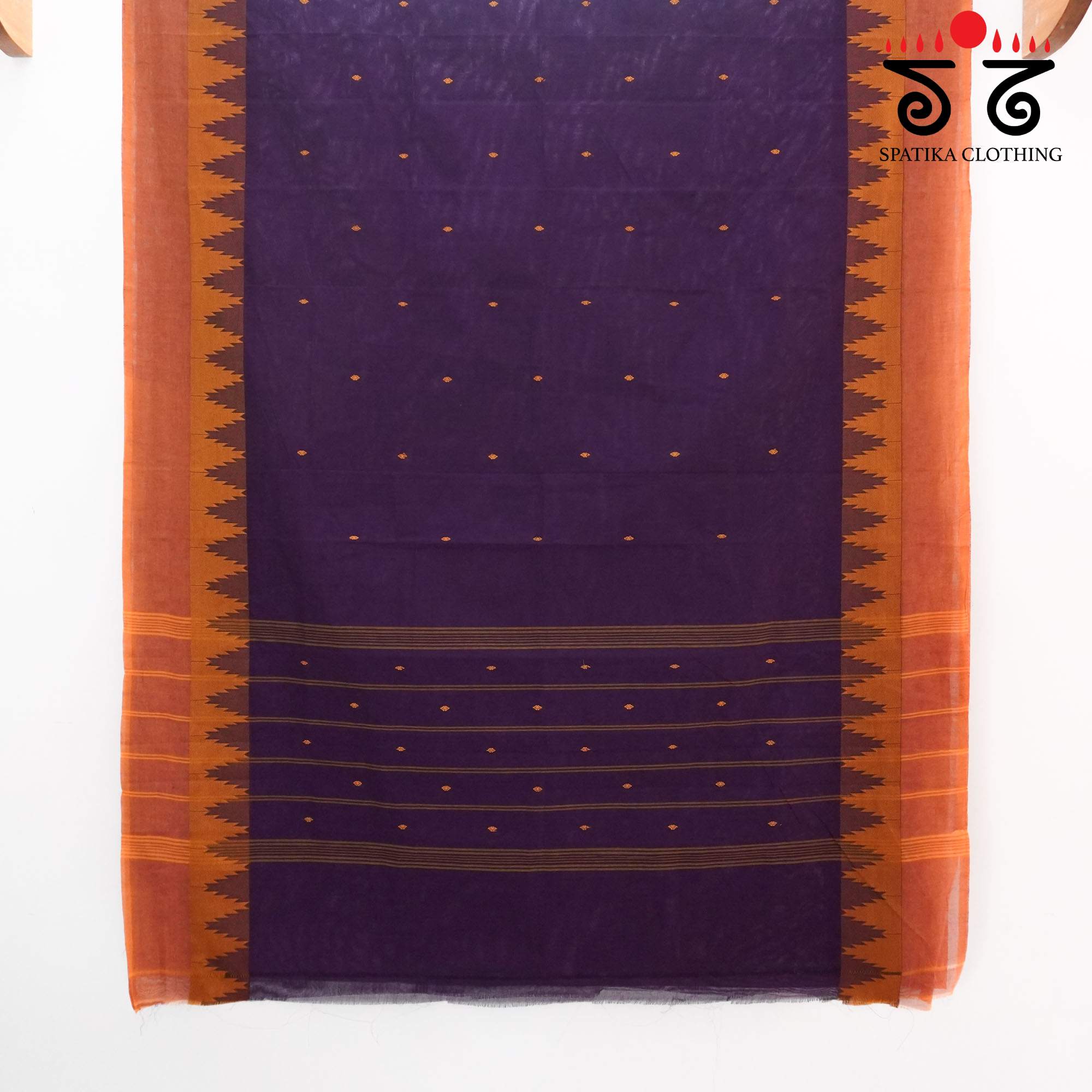 Purple Chettinad Cotton Saree