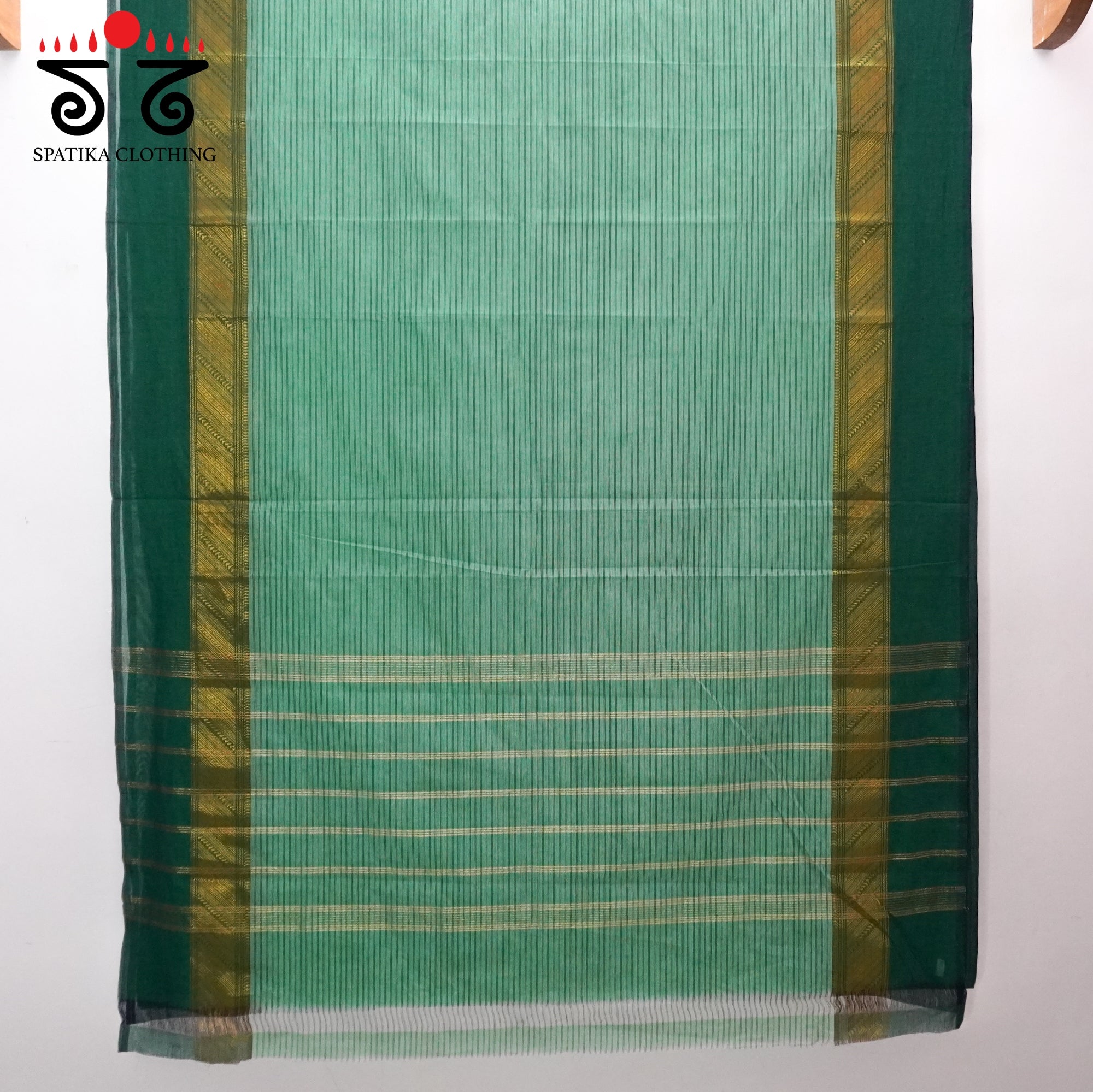 Green Chettinad Cotton Saree