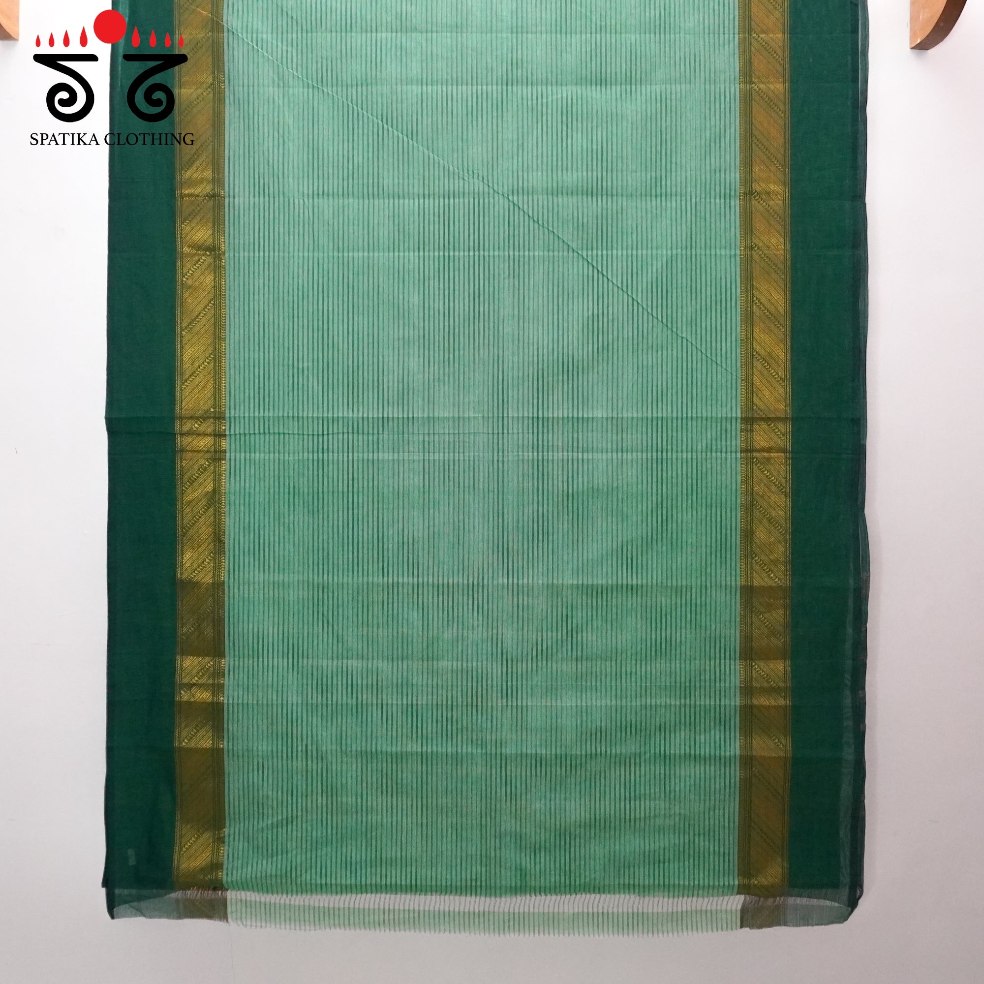 Green Chettinad Cotton Saree