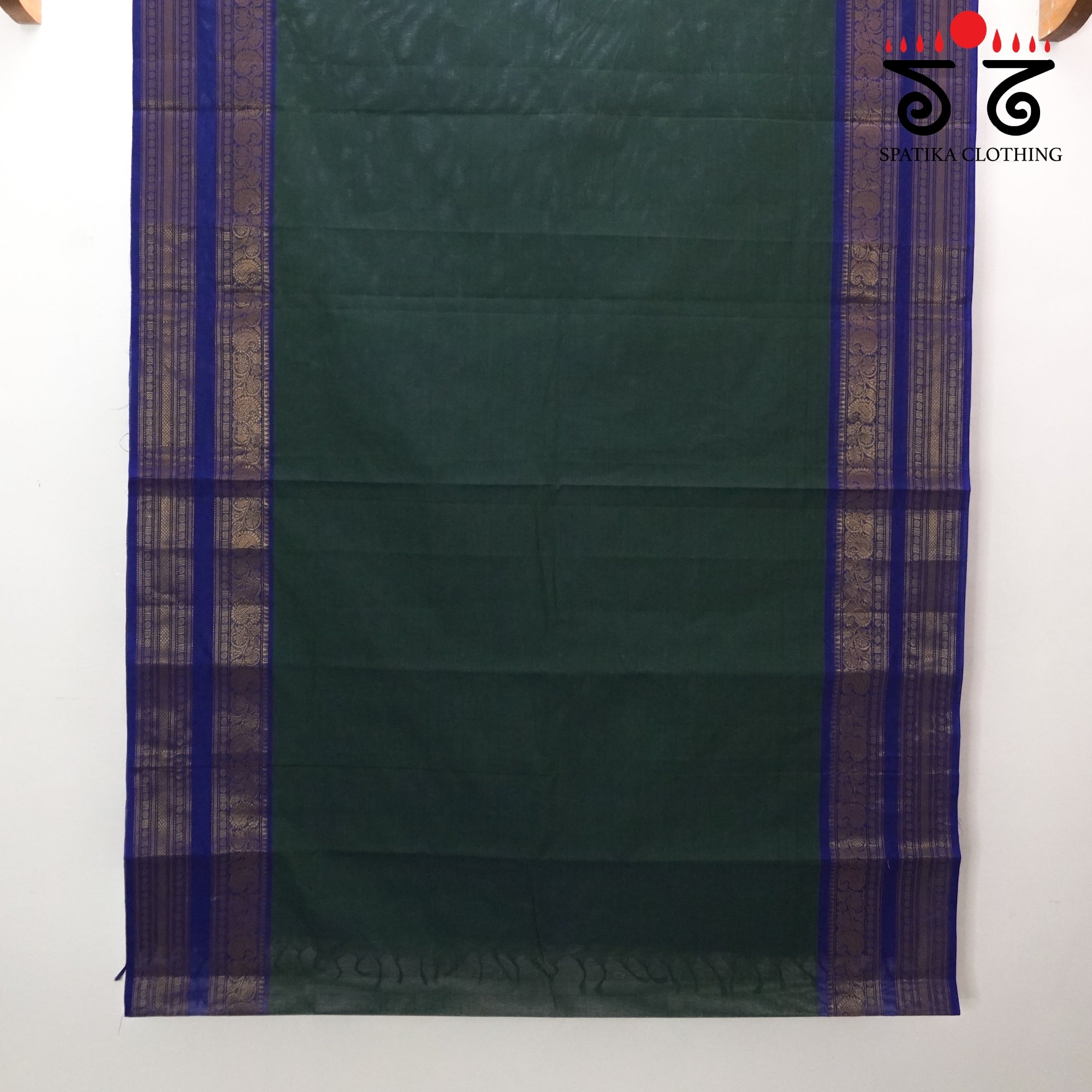 Green Chettinad Cotton Saree