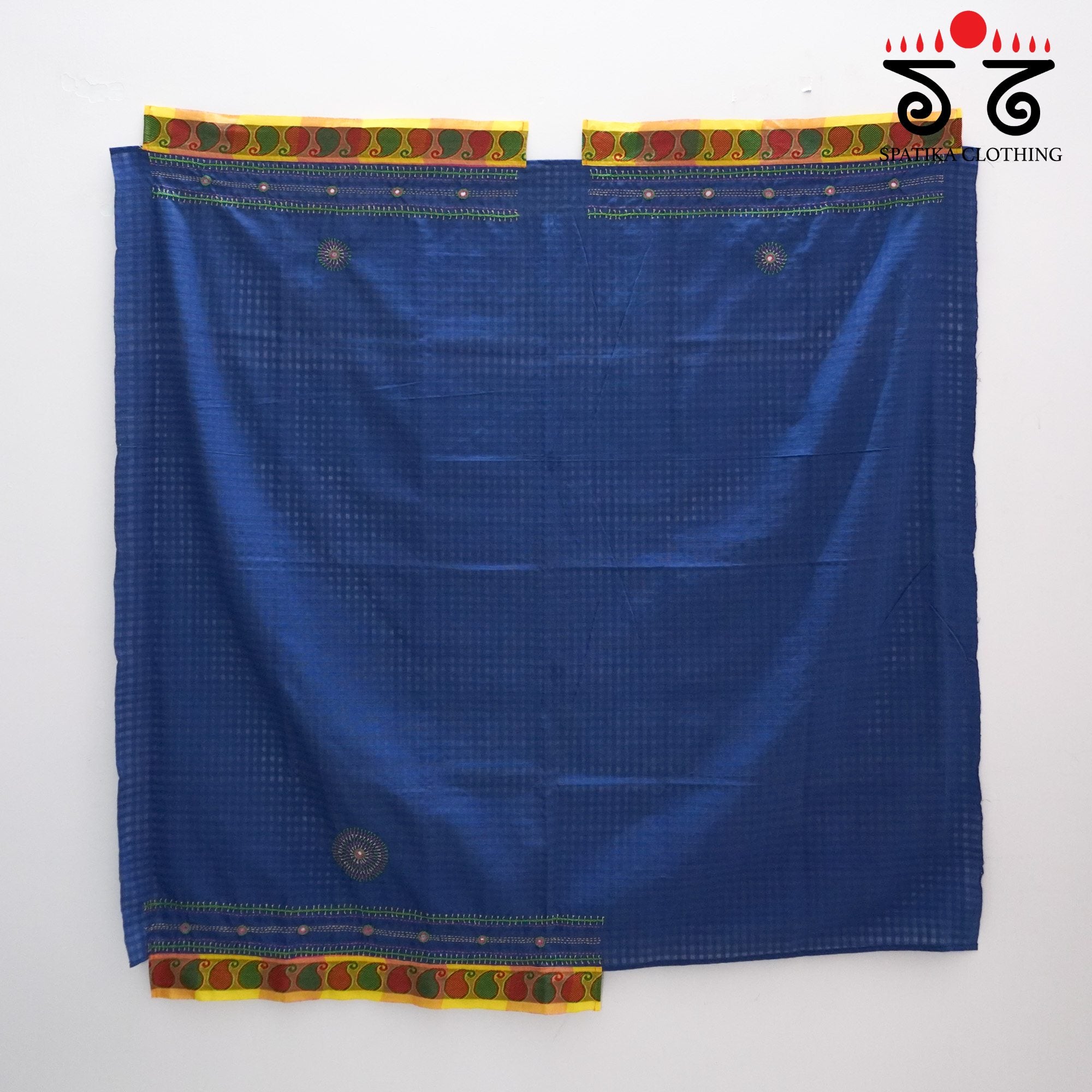 Lambani Hand-embroidered Blouse Fabric