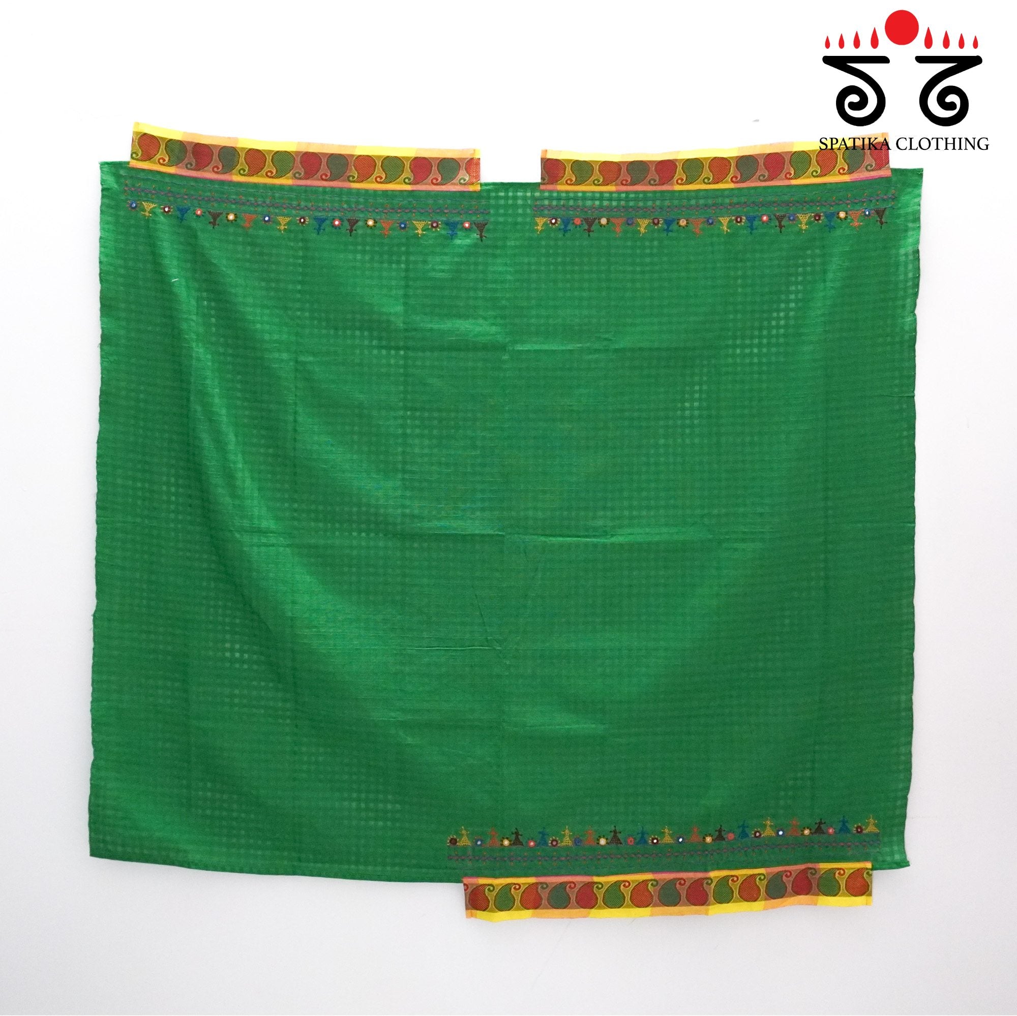 Lambani Hand-embroidered Blouse Fabric