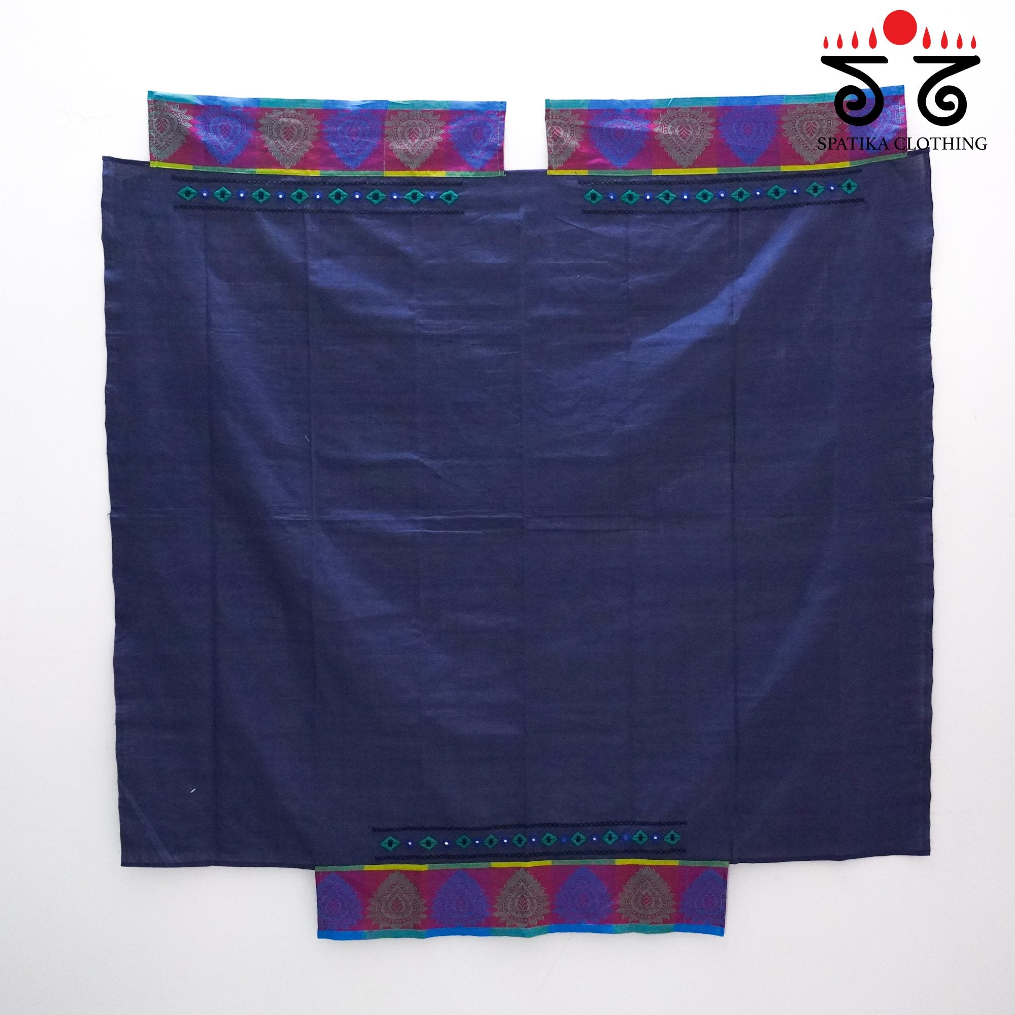 Lambani Hand-embroidered Blouse Fabric