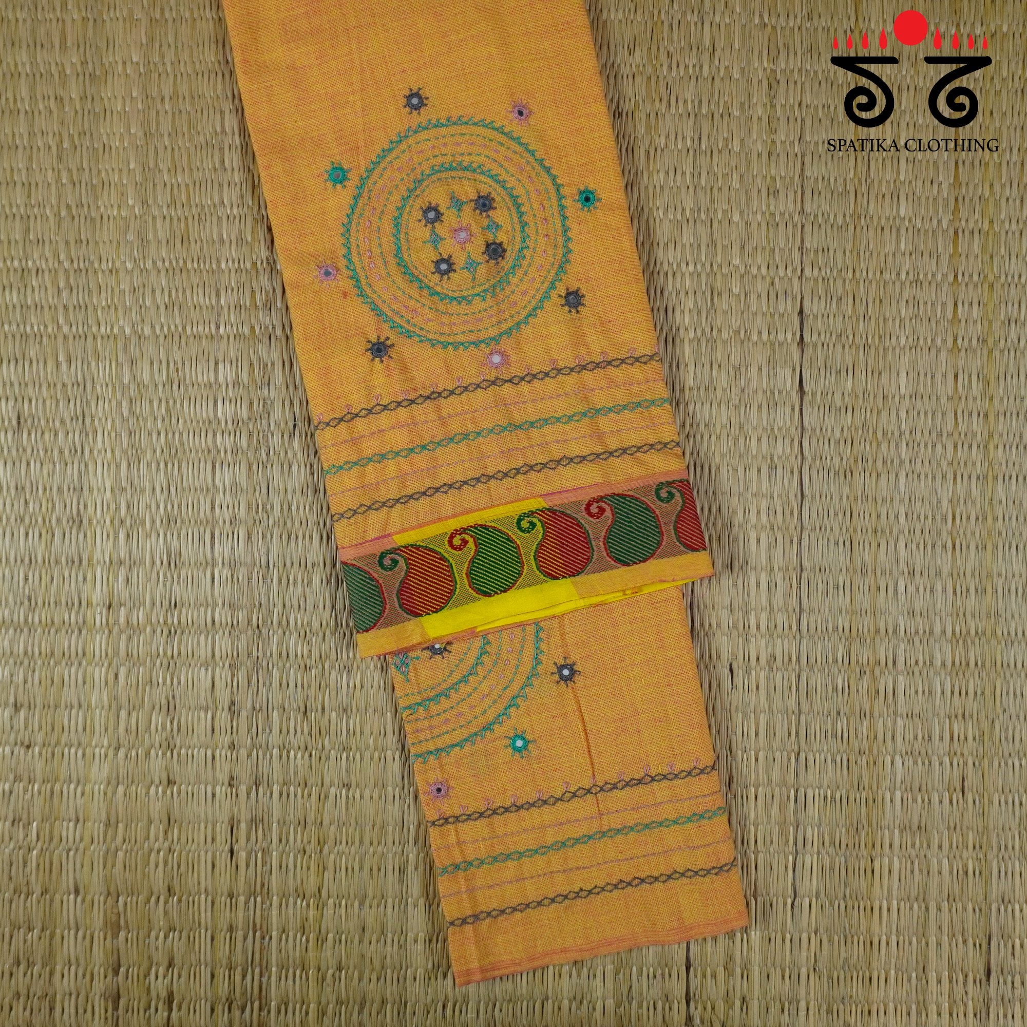 Lambani Hand-embroidered Blouse Fabric
