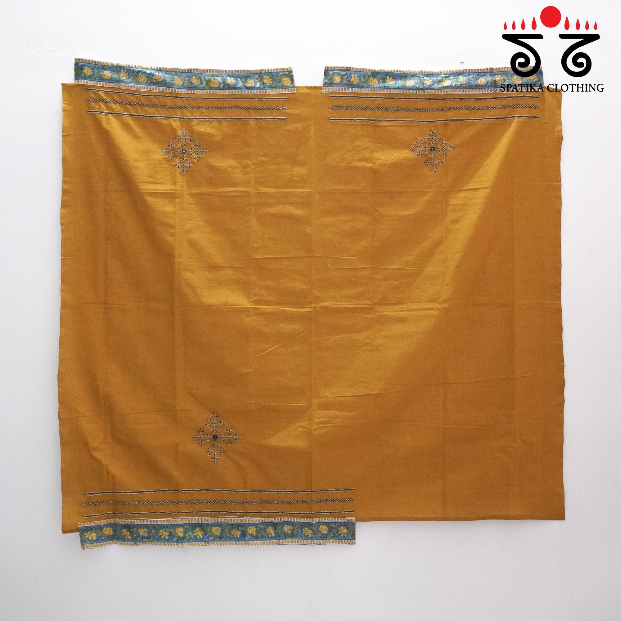 Lambani Hand-embroidered Blouse Fabric