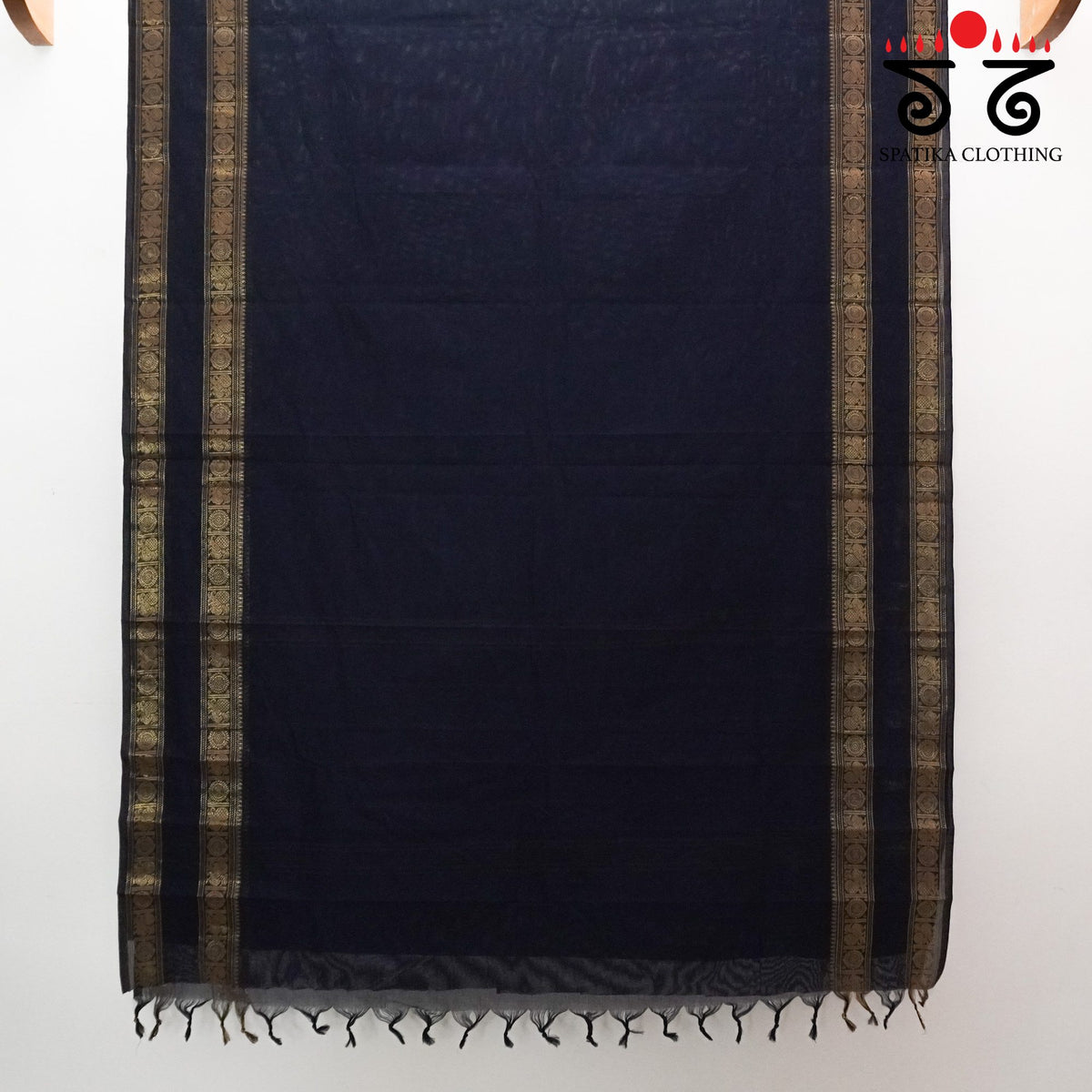 Blue South Cotton Saree