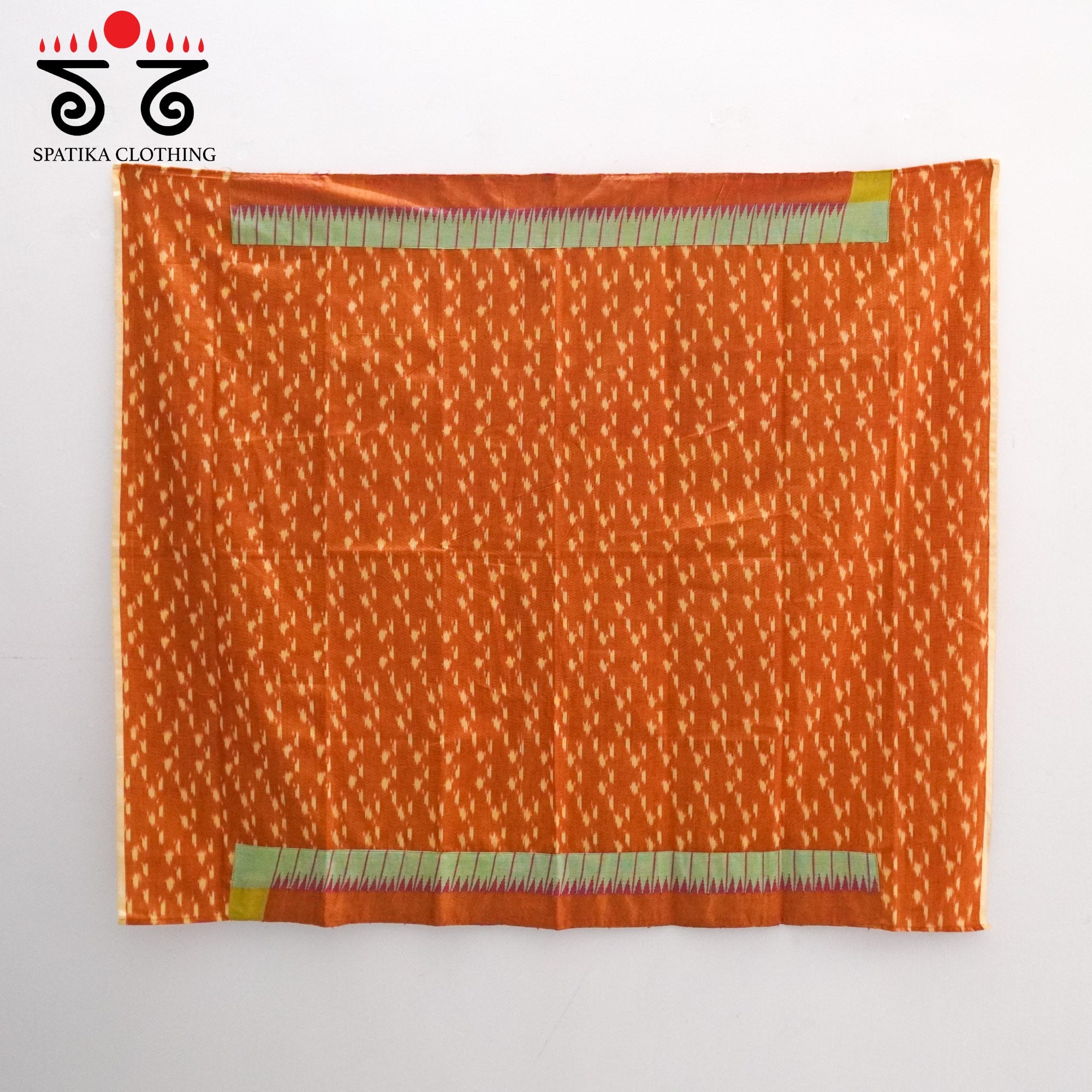 Ponduru Handspun Saree - Ikat Blouse