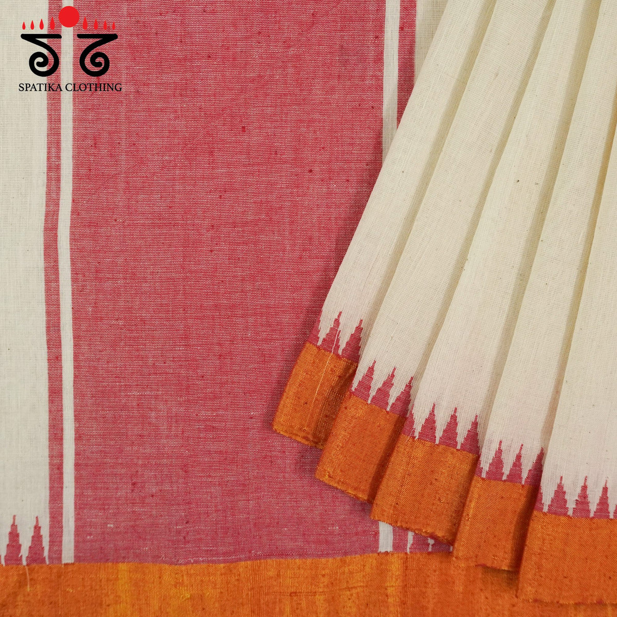 Ponduru Handspun Saree - Ikat Blouse