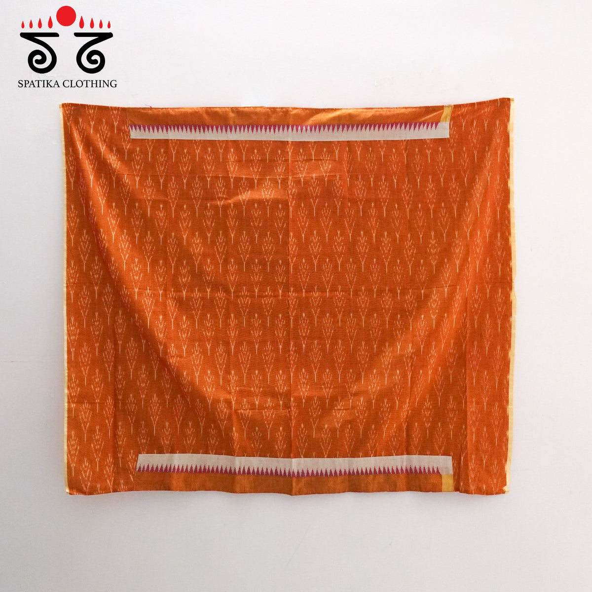Ponduru Handspun Saree - Ikat Blouse