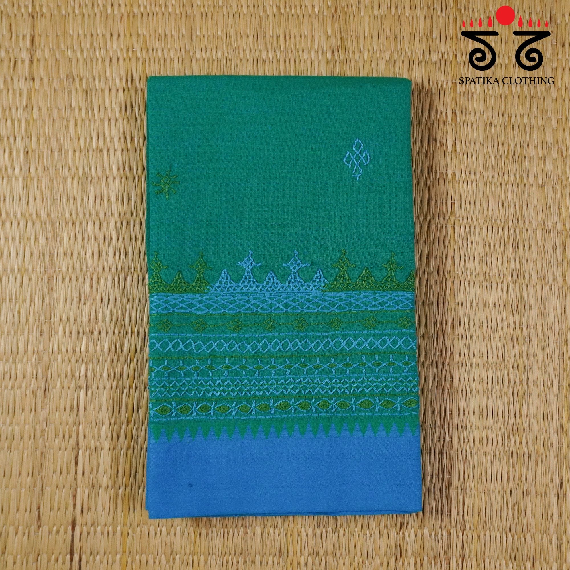 Lambani Hand-embroidered Blouse Fabric