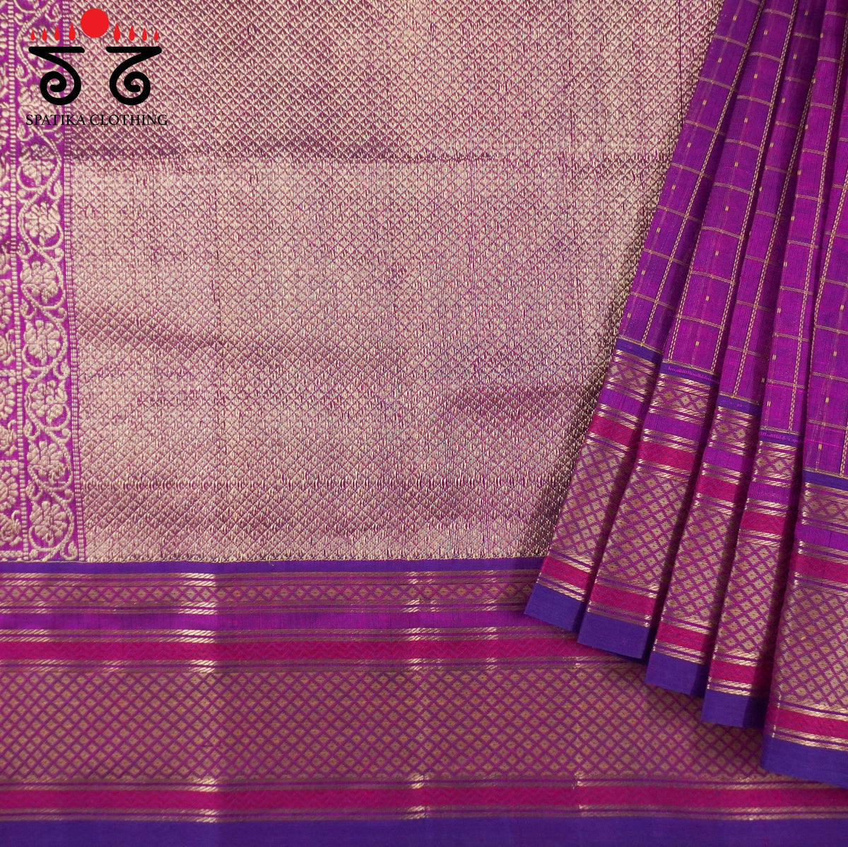 Festive Kanjivaram Silk Cotton Saree
