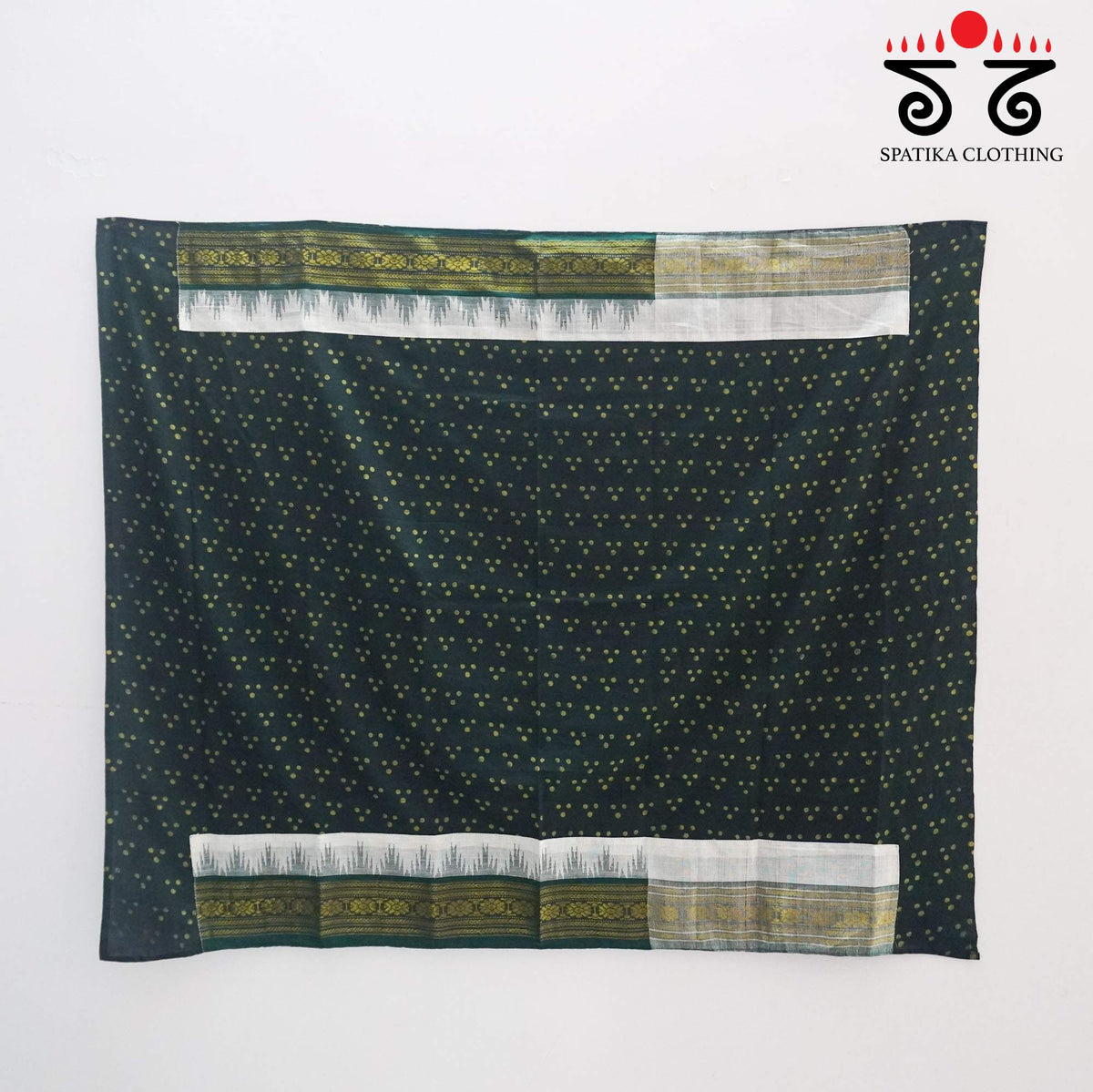 Ponduru Handspun Saree - Ajrak Blouse
