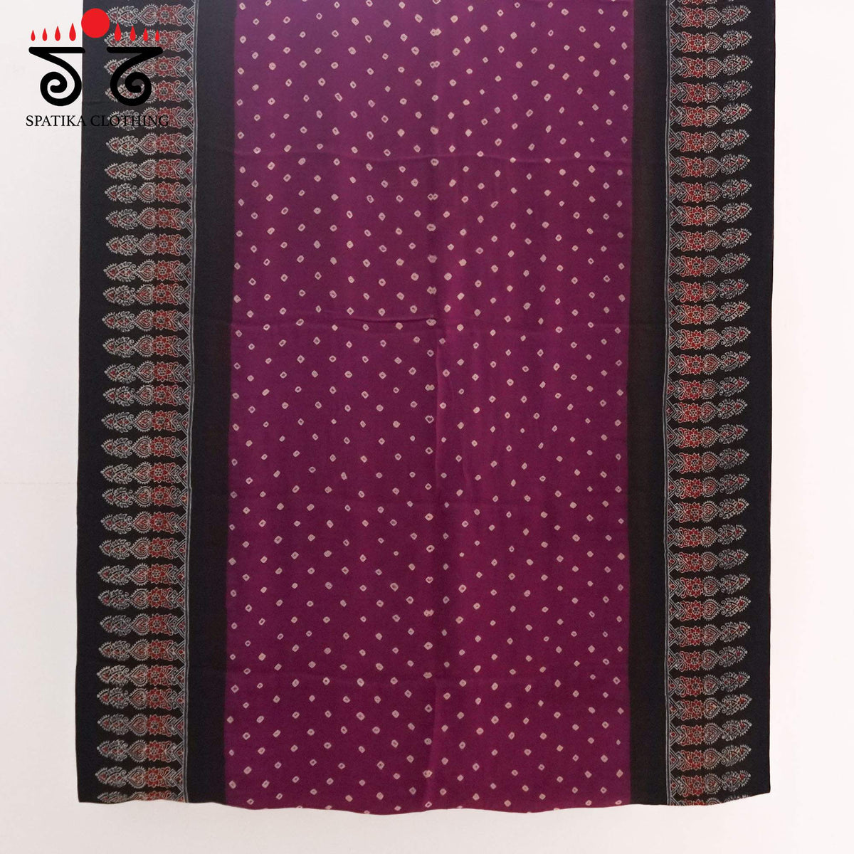 Ajrak - Bandhani Modal Saree