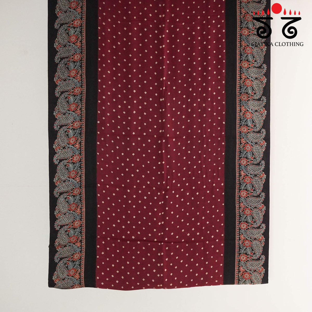 Ajrak - Bandhani Modal Saree