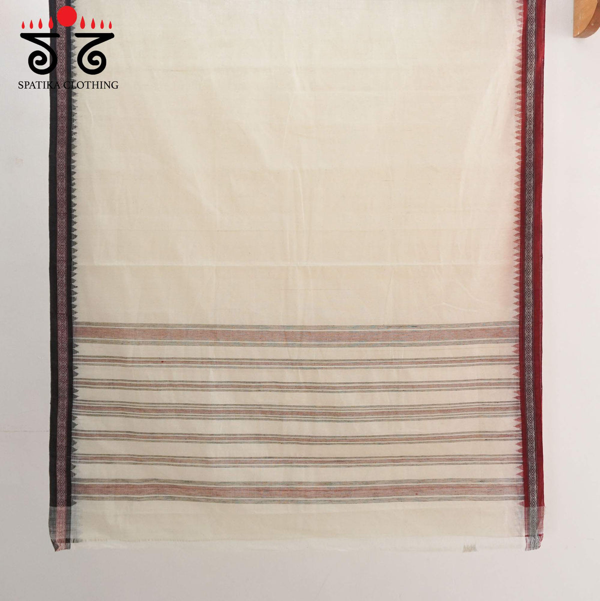 Ponduru Handspun Saree - Ajrak Blouse