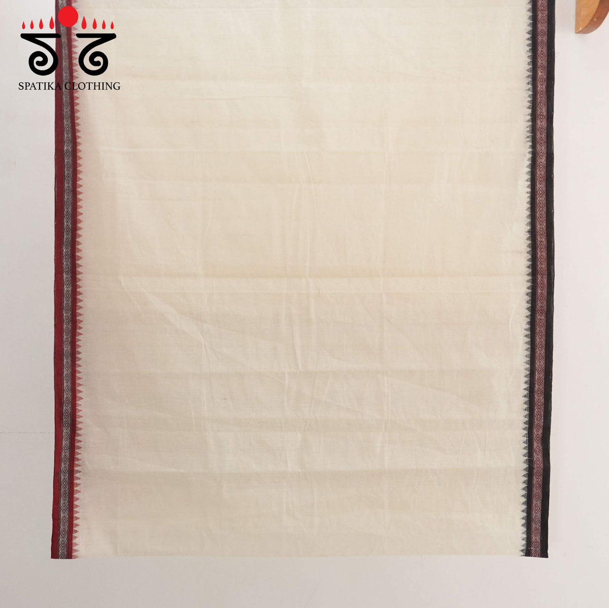 Ponduru Handspun Saree - Ajrak Blouse