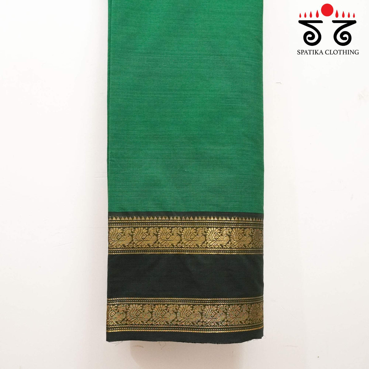 Green Kanchi Cotton Saree