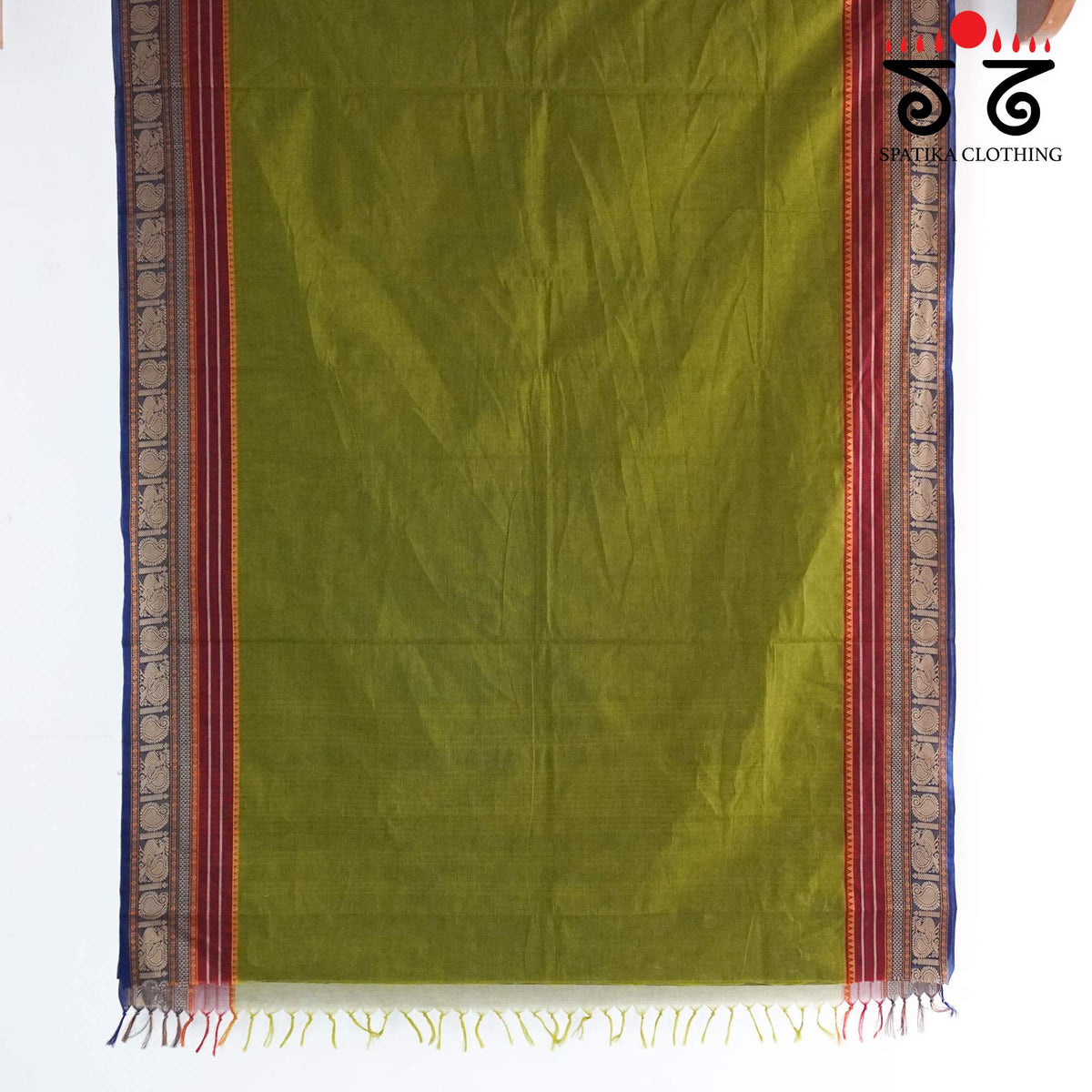 Green Kanchi Cotton Saree
