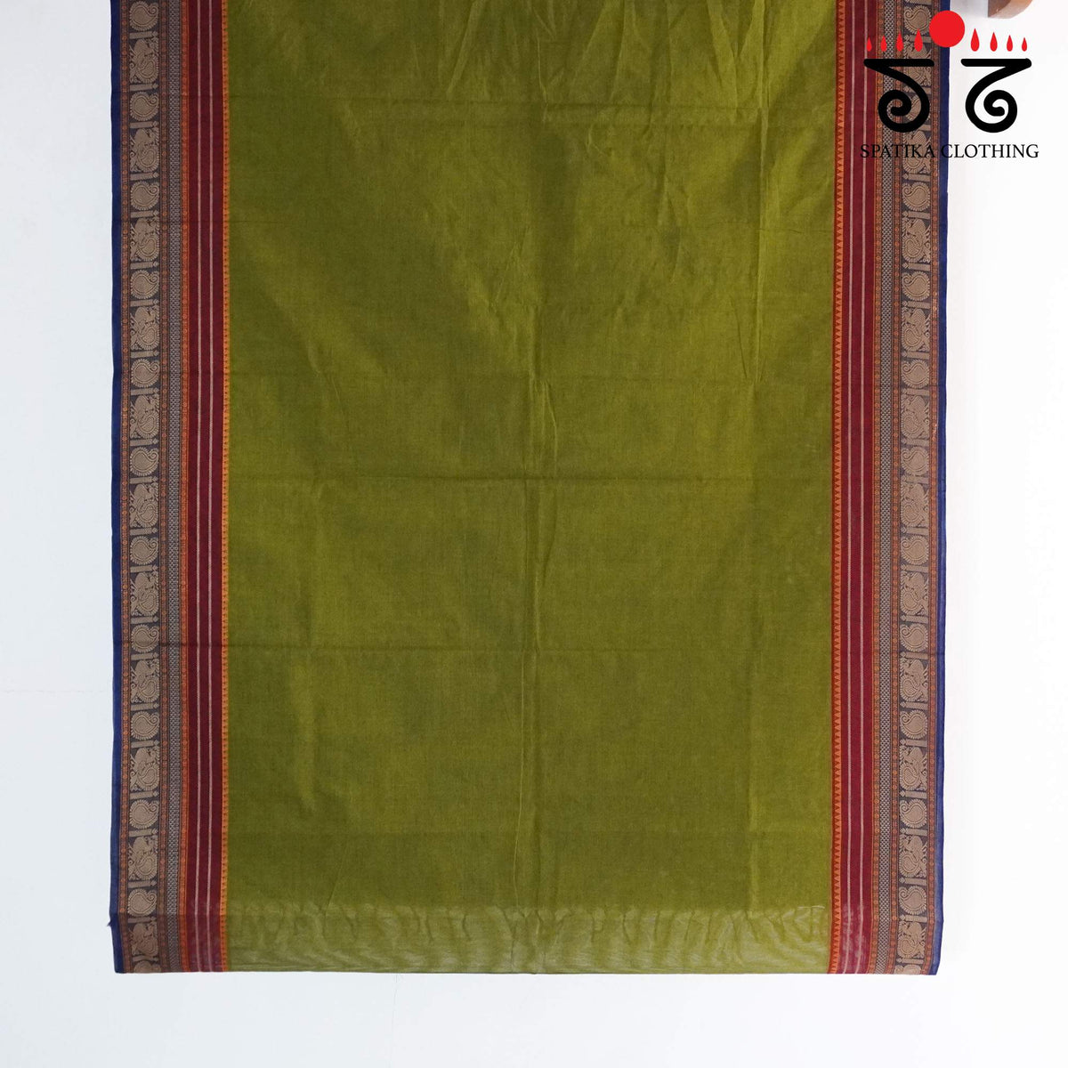 Green Kanchi Cotton Saree