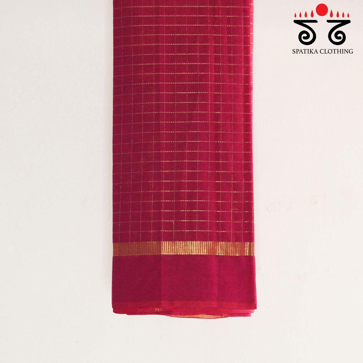 Pink South Cotton Saree