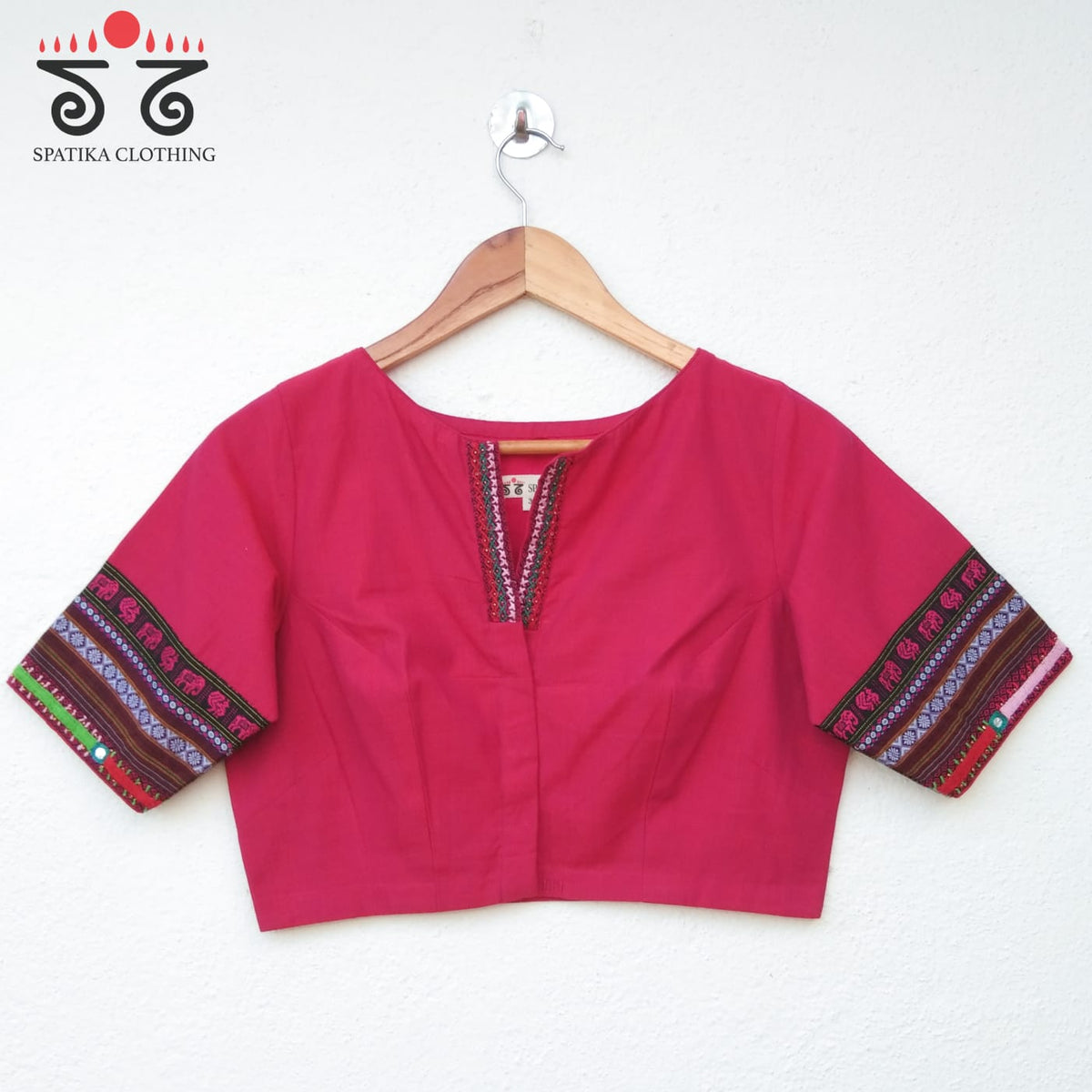 The Solid -Khun Lambani Blouse
