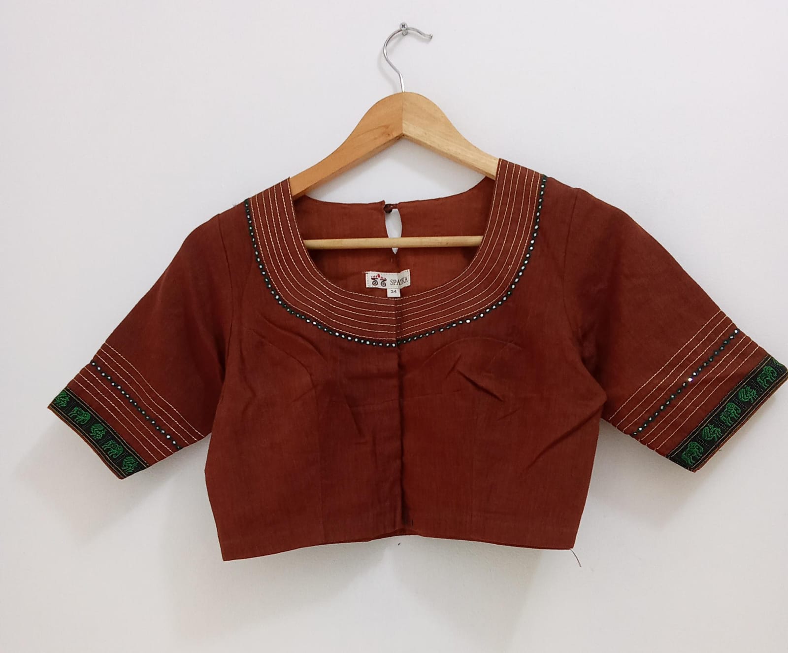 The Mirror work Blouse