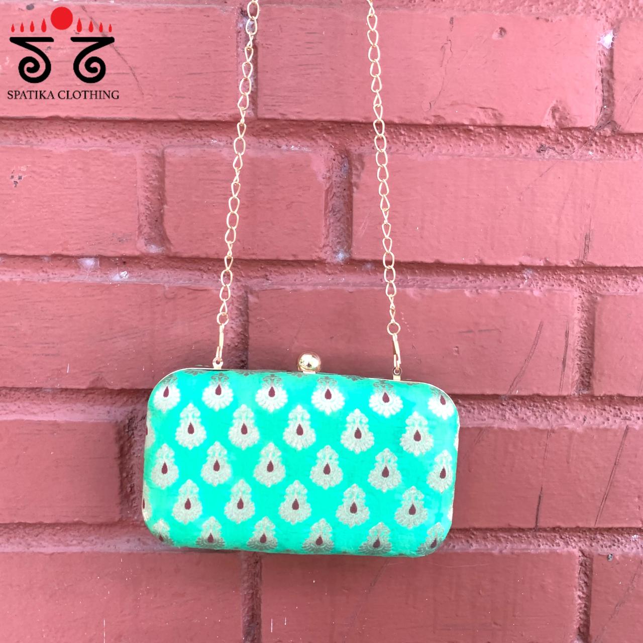 Box Clutch - Banarasi Butta!