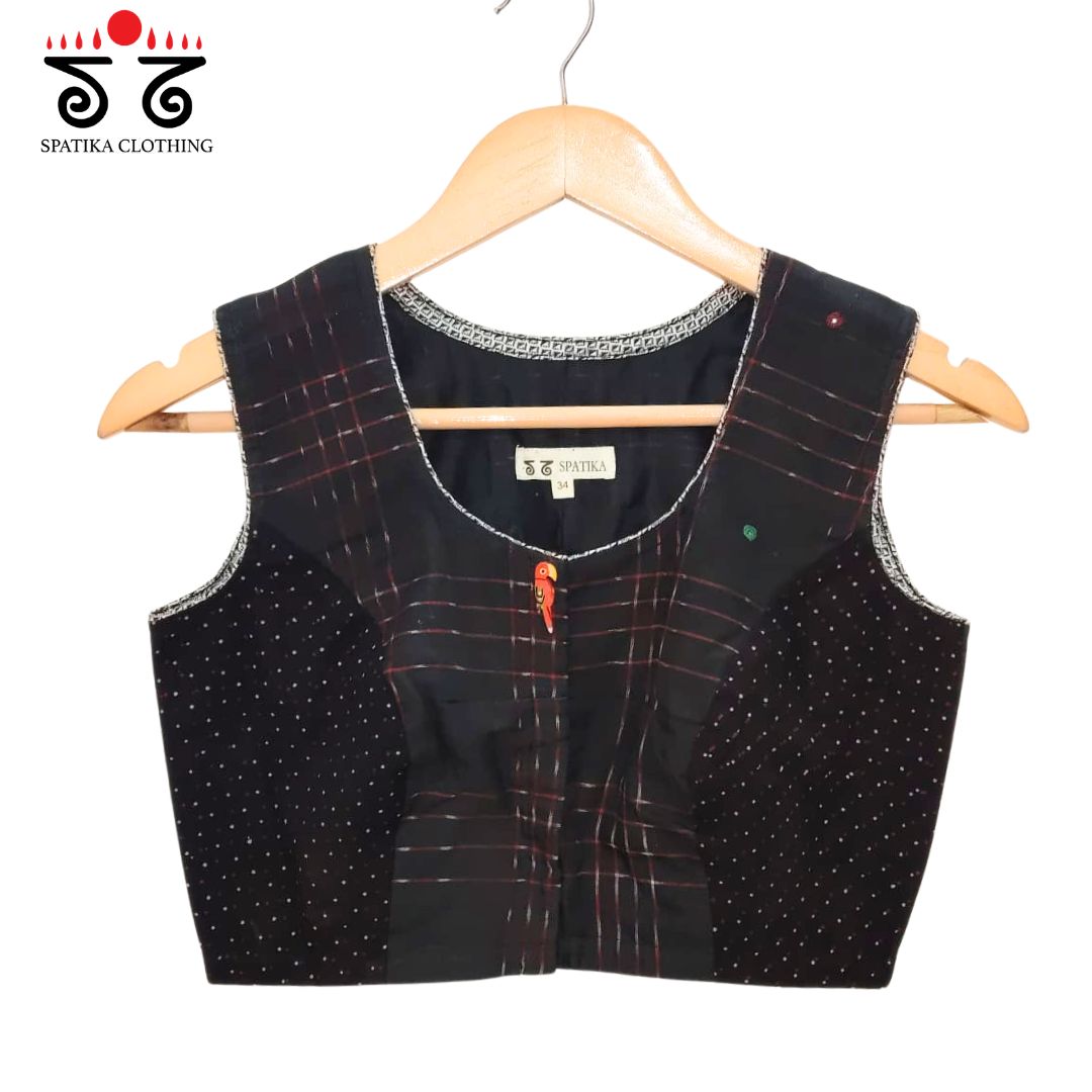 Popat - Ikat Sleeveless Blouse New!