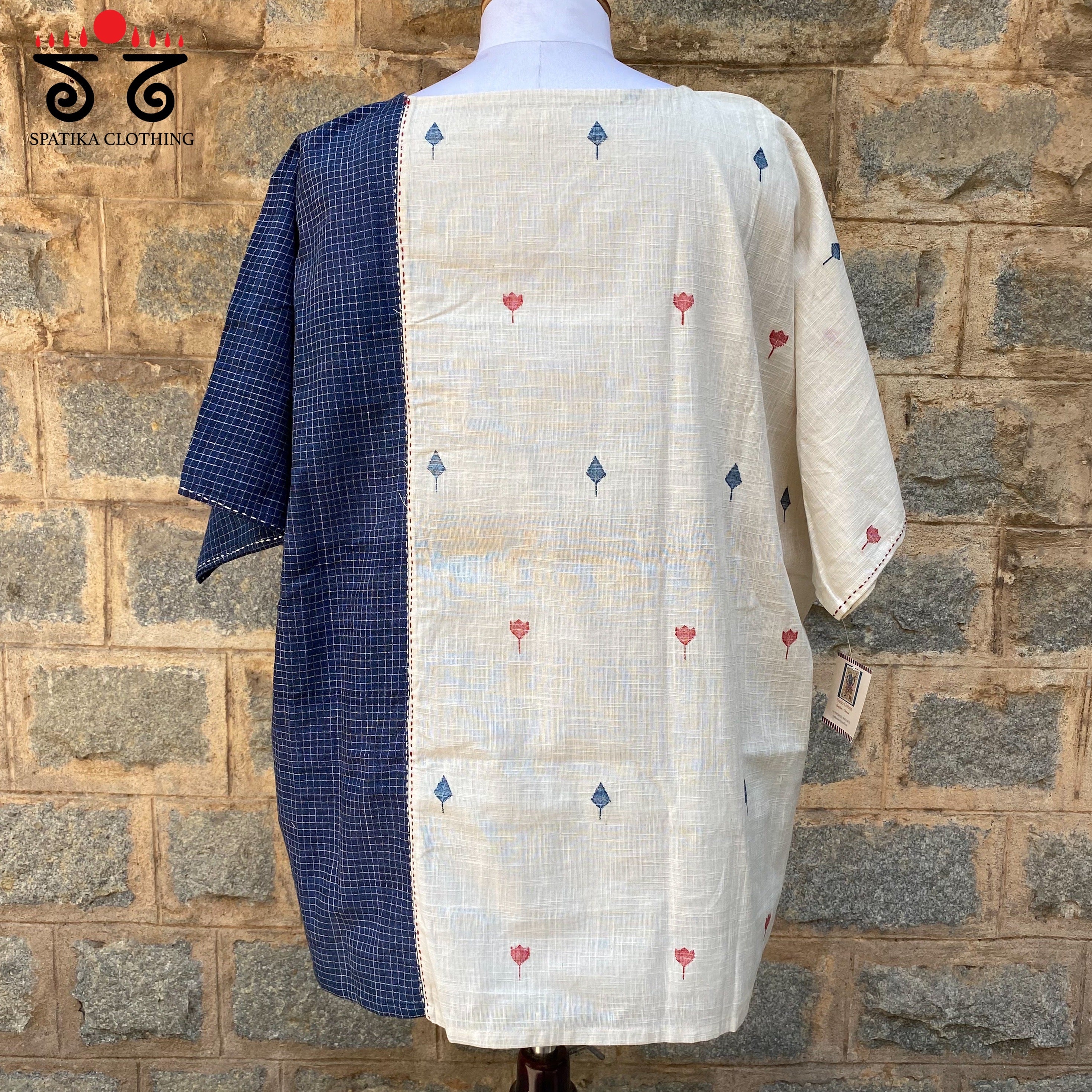 Anti - Fit Jamdhani Tunic