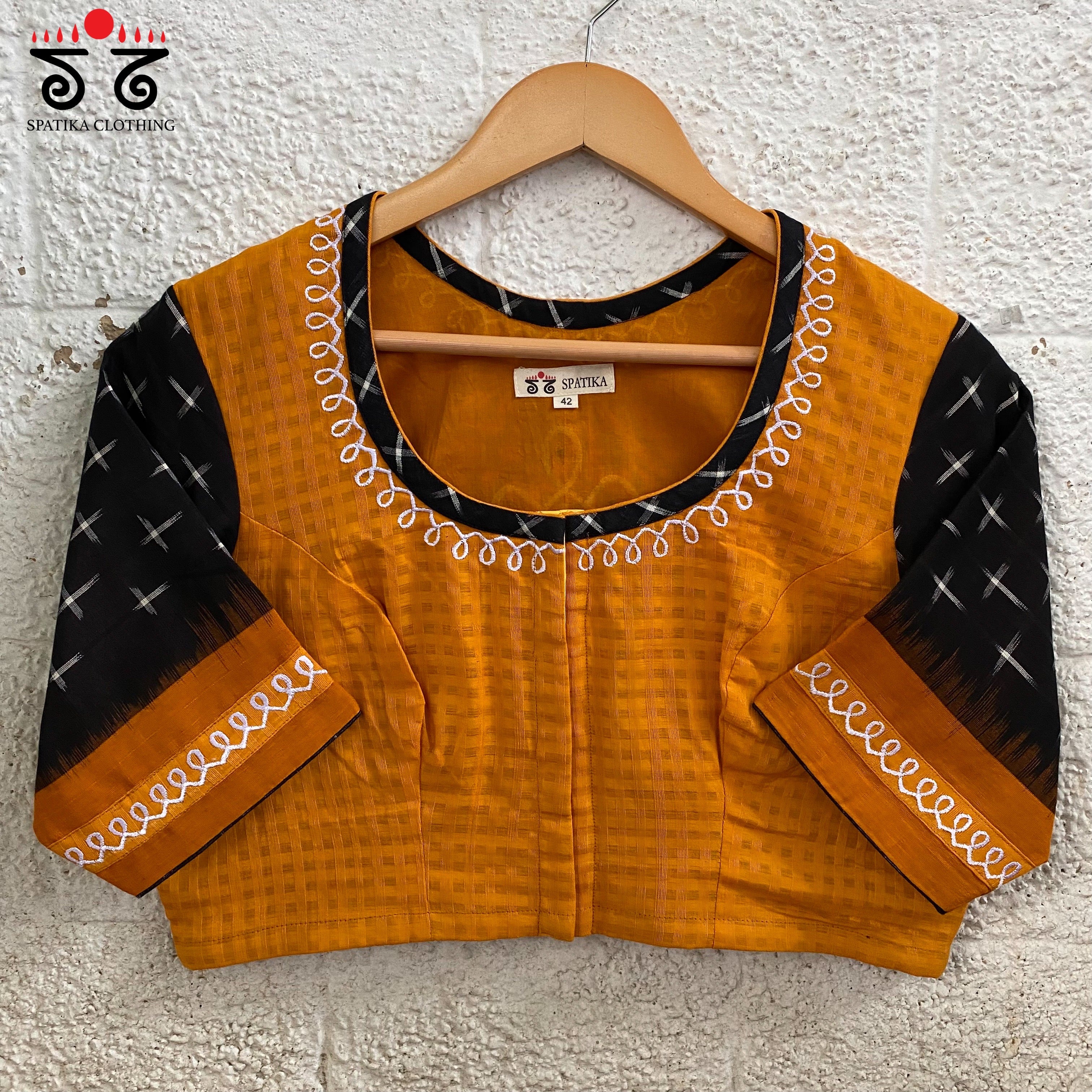 Ikat Kolam Blouse