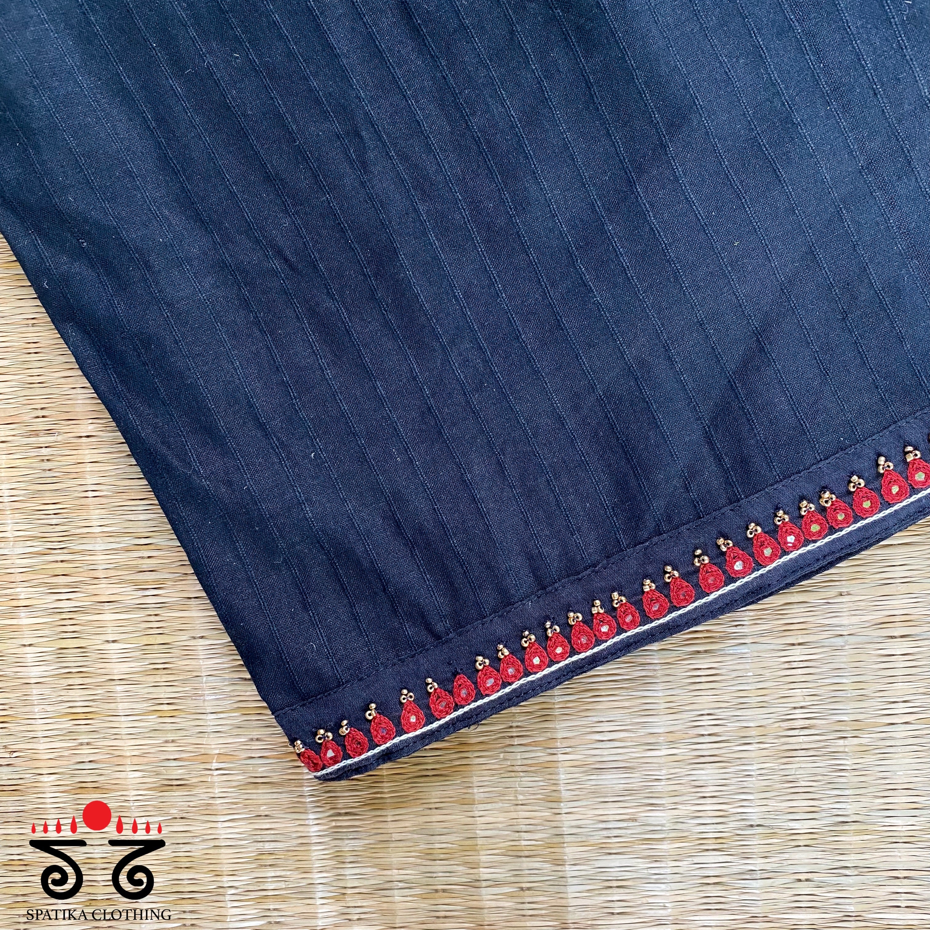 Hand - Embroidered Pant