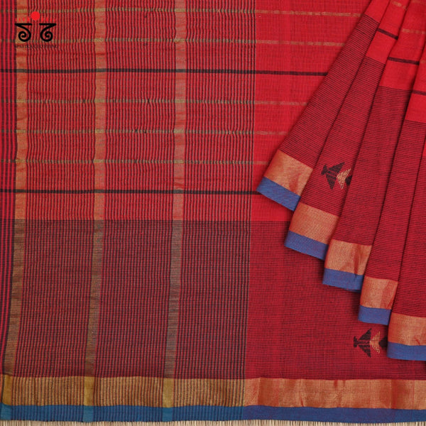 Jamdhani on Bengal Cotton Saree