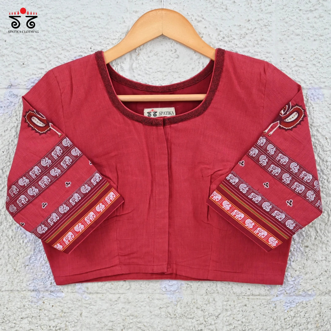 Morni - Hand Embroidered Blouse